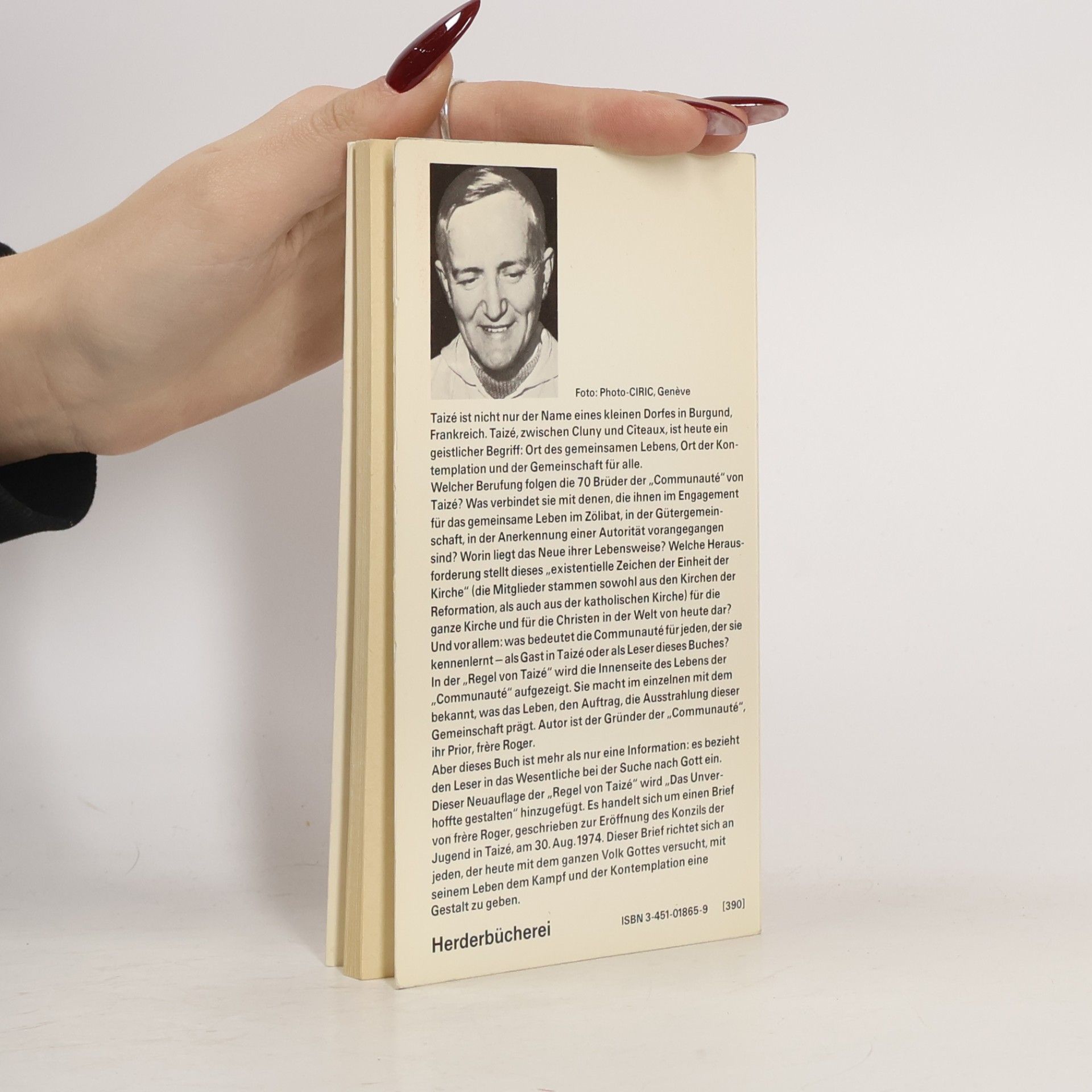 Roger Die Regel von Taizé