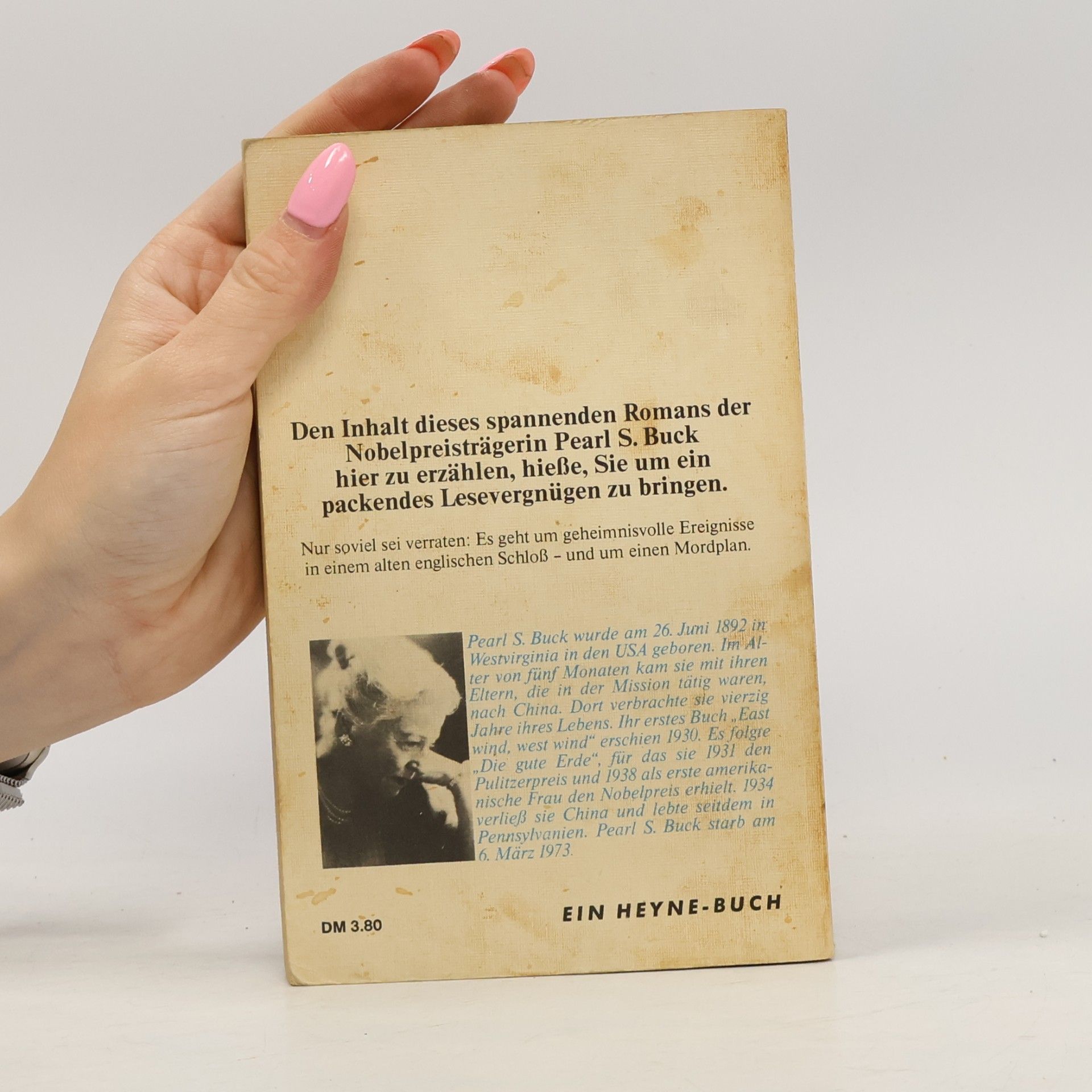 Pearl S. Buck Tod im Schloss