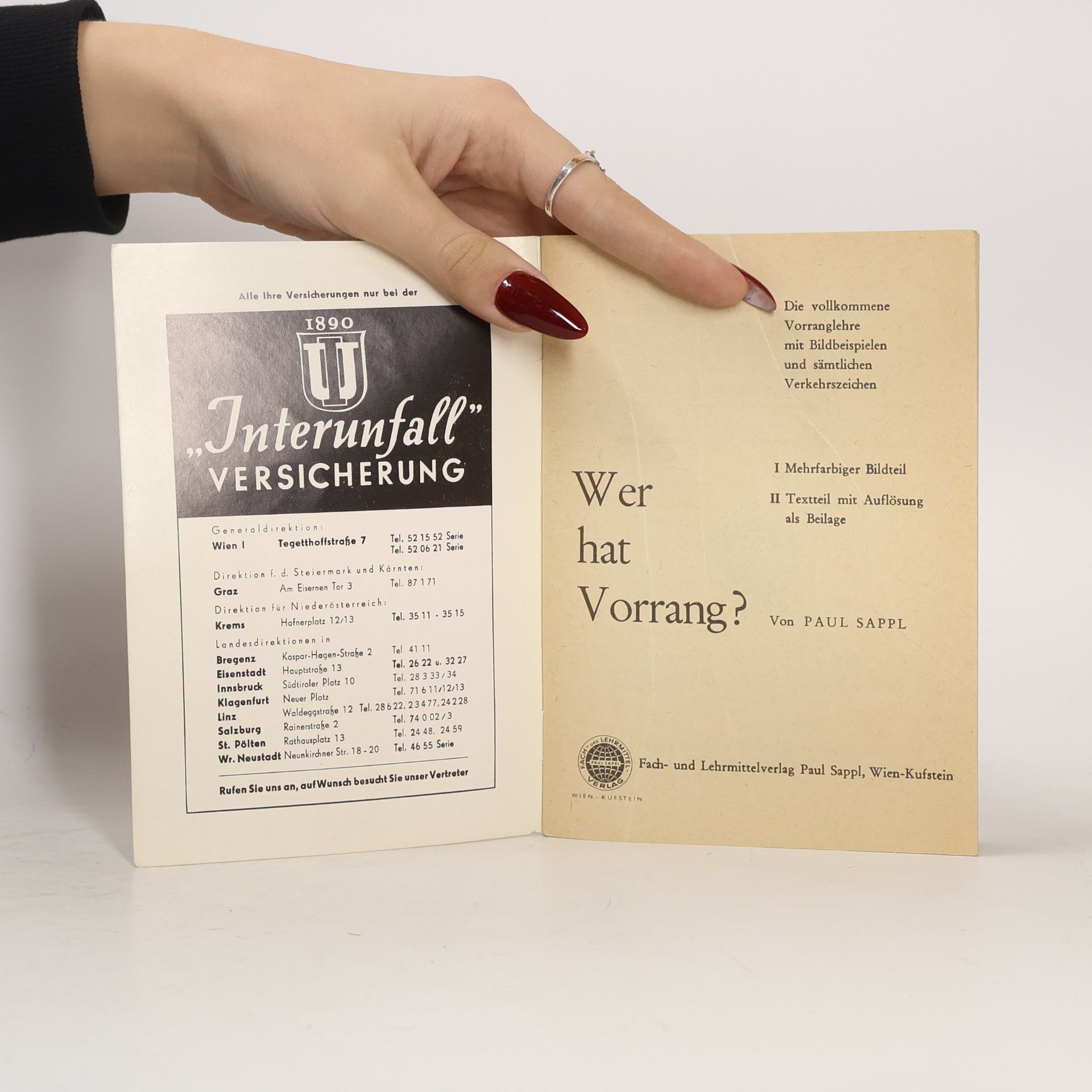 Collectif d'auteurs Wer hat Vorrang? 1