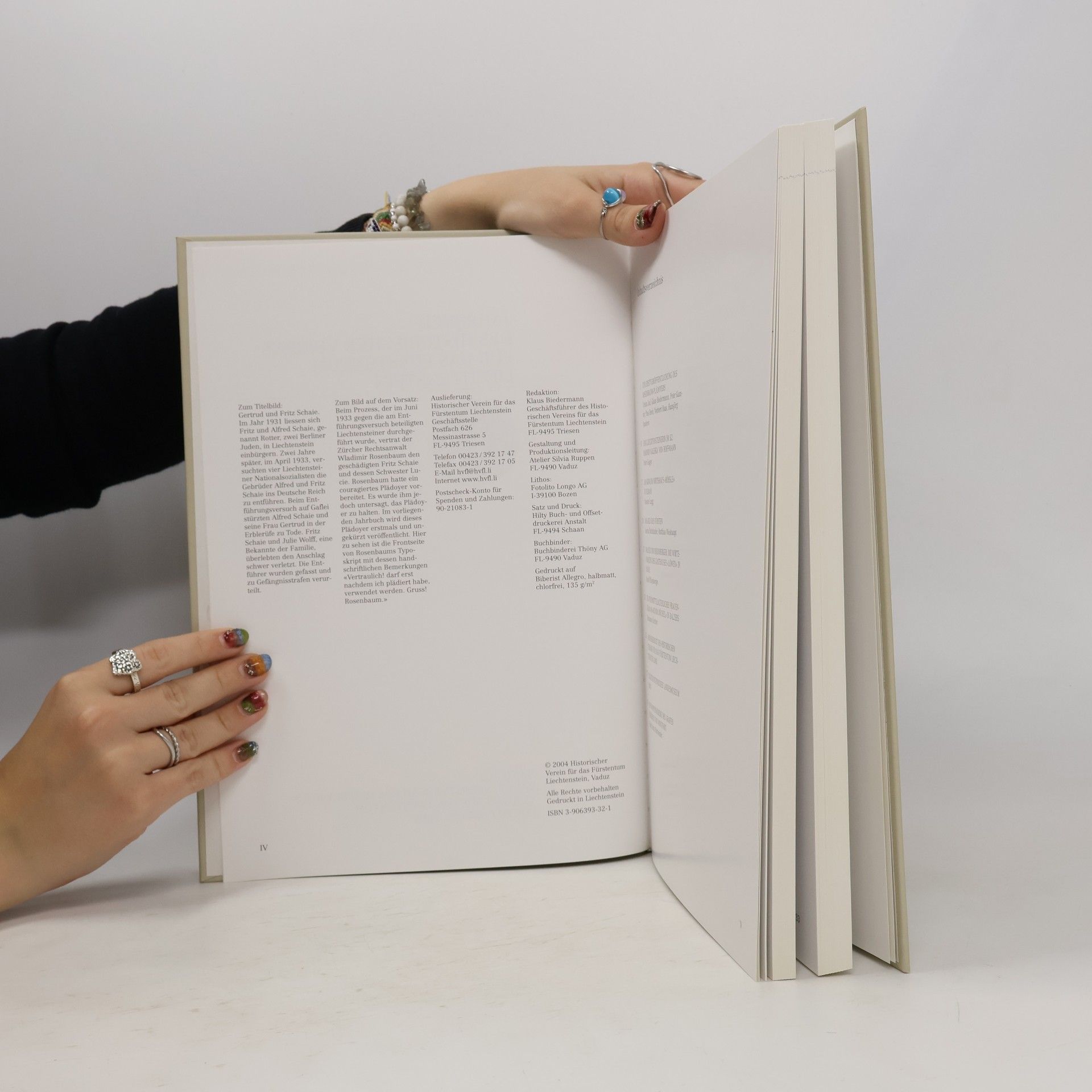 Jahrbuch des Historischen Vereins für das Fürstentum Liechtenstein
