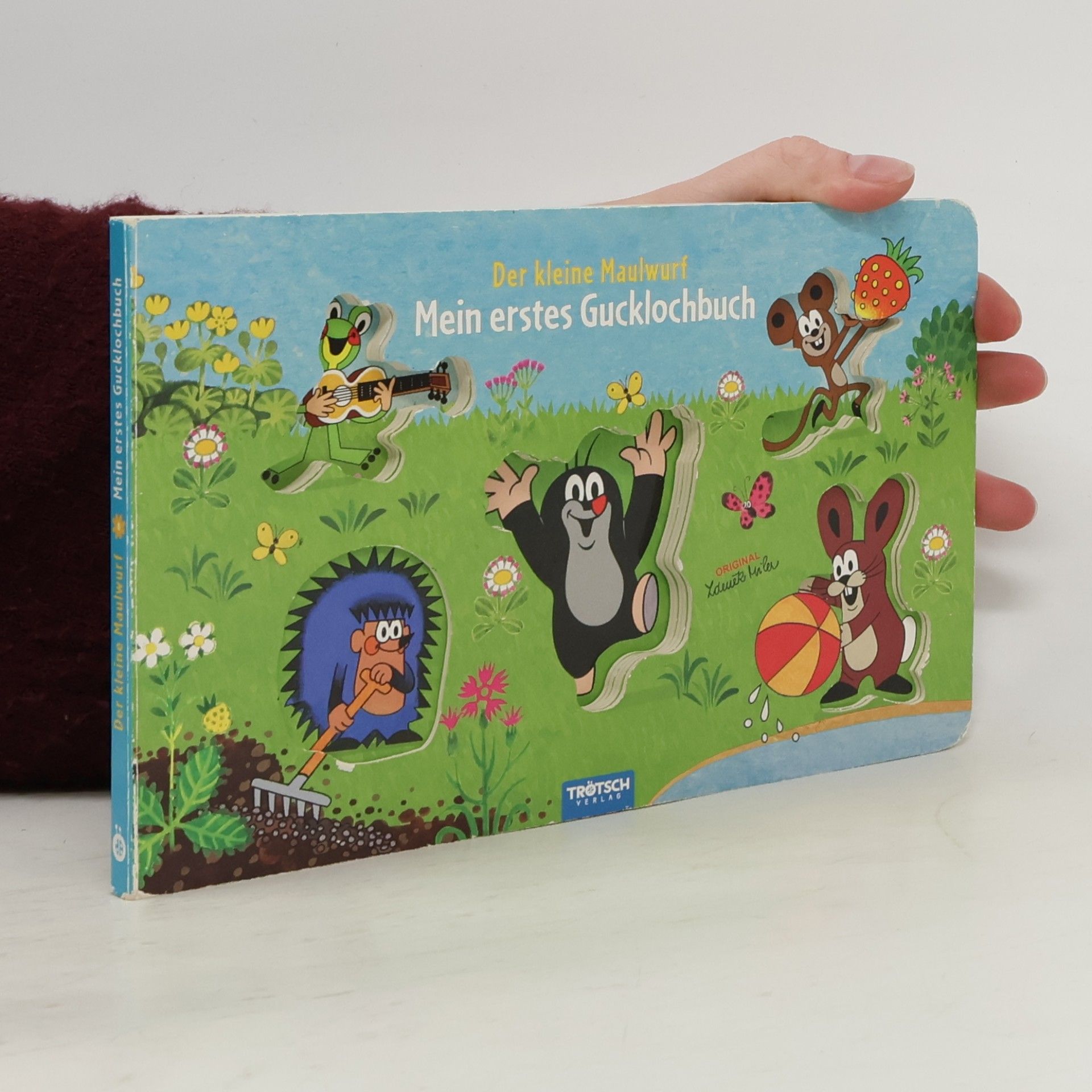 Autorenkollektiv Trötsch Der kleine Maulwurf Mein erstes Gucklochbuch Pappenbuch. Beschäftigungsbuch Spielbuch Entdeckerbuch