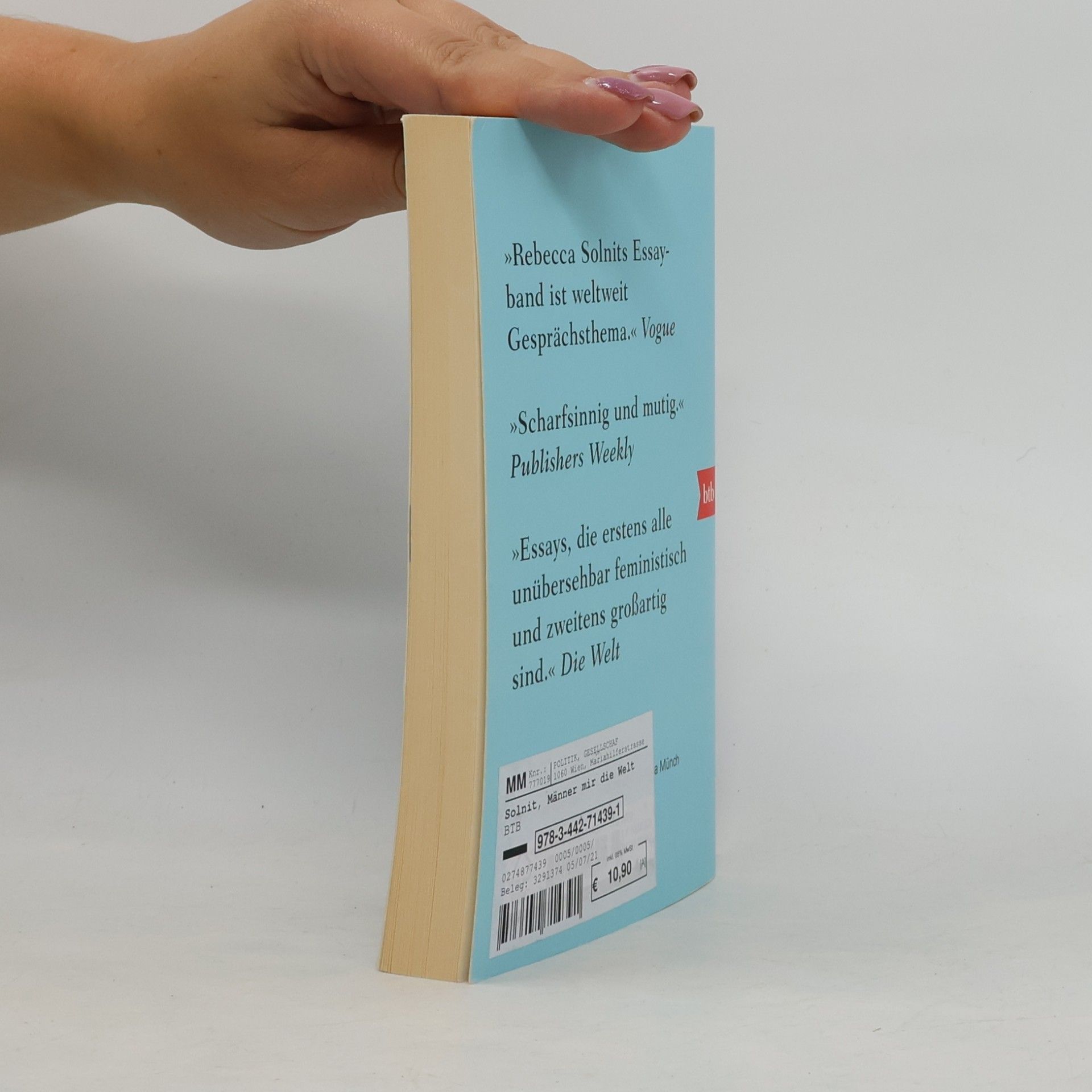 Rebecca Solnit Wenn Männer mir die Welt erklären