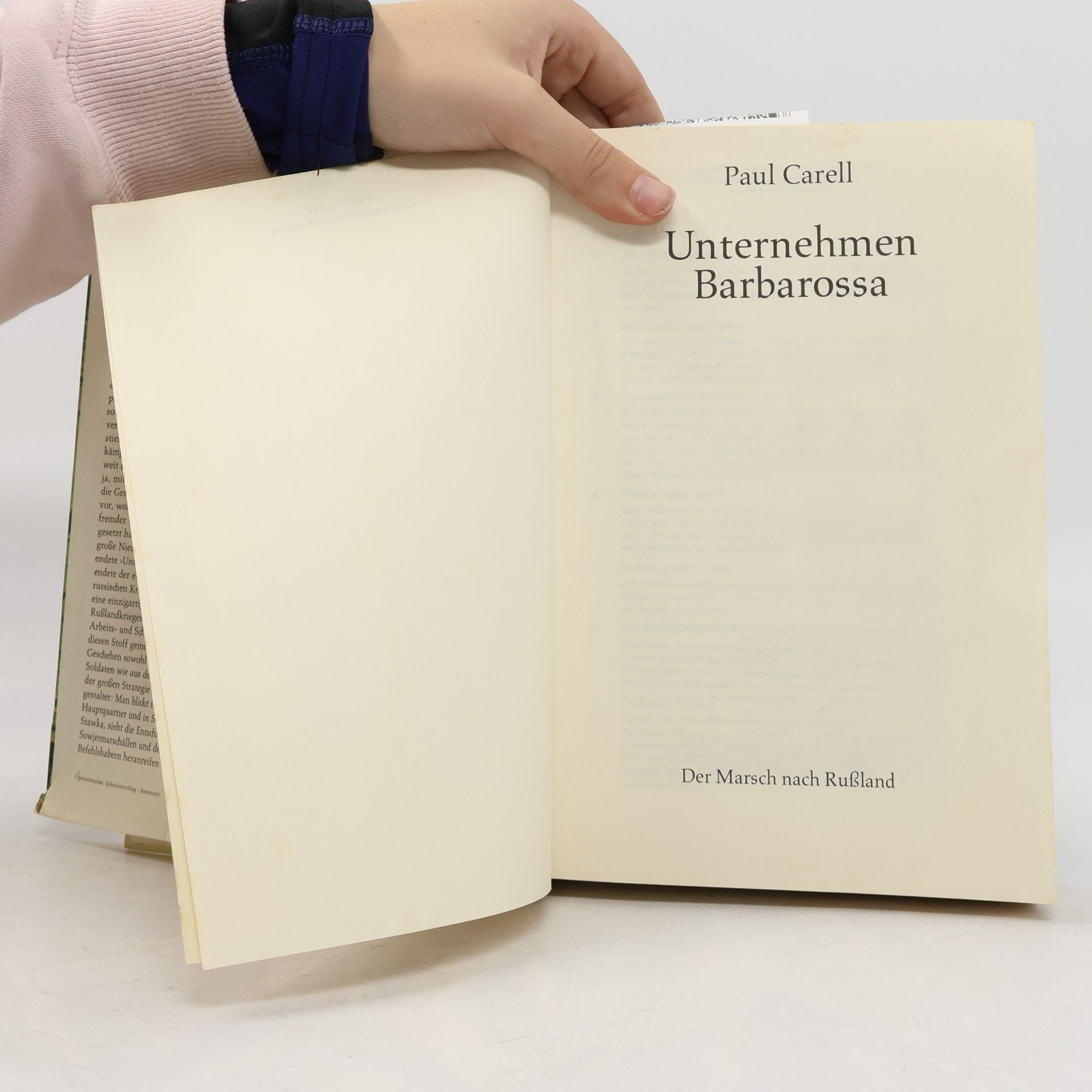 Paul Carell Unternehmen Barbarossa