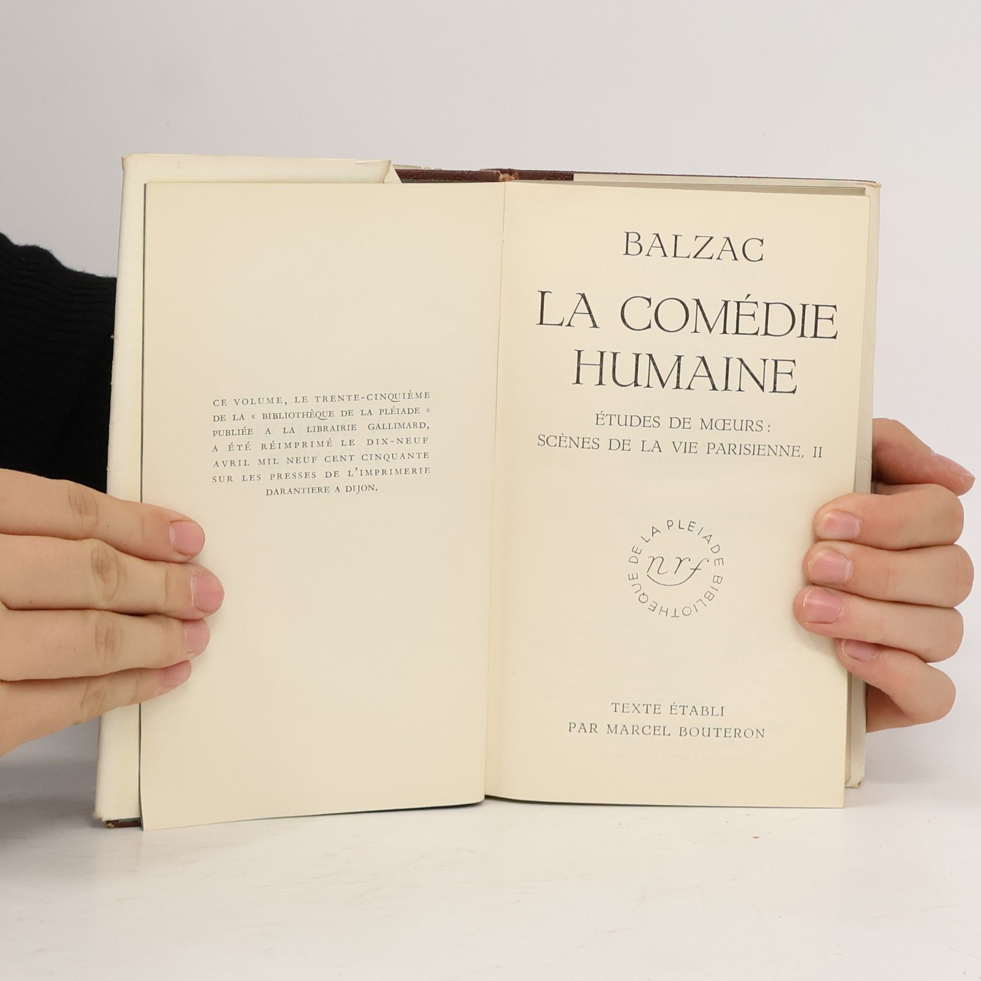 Honoré de Balzac La Comédie Humaine VI