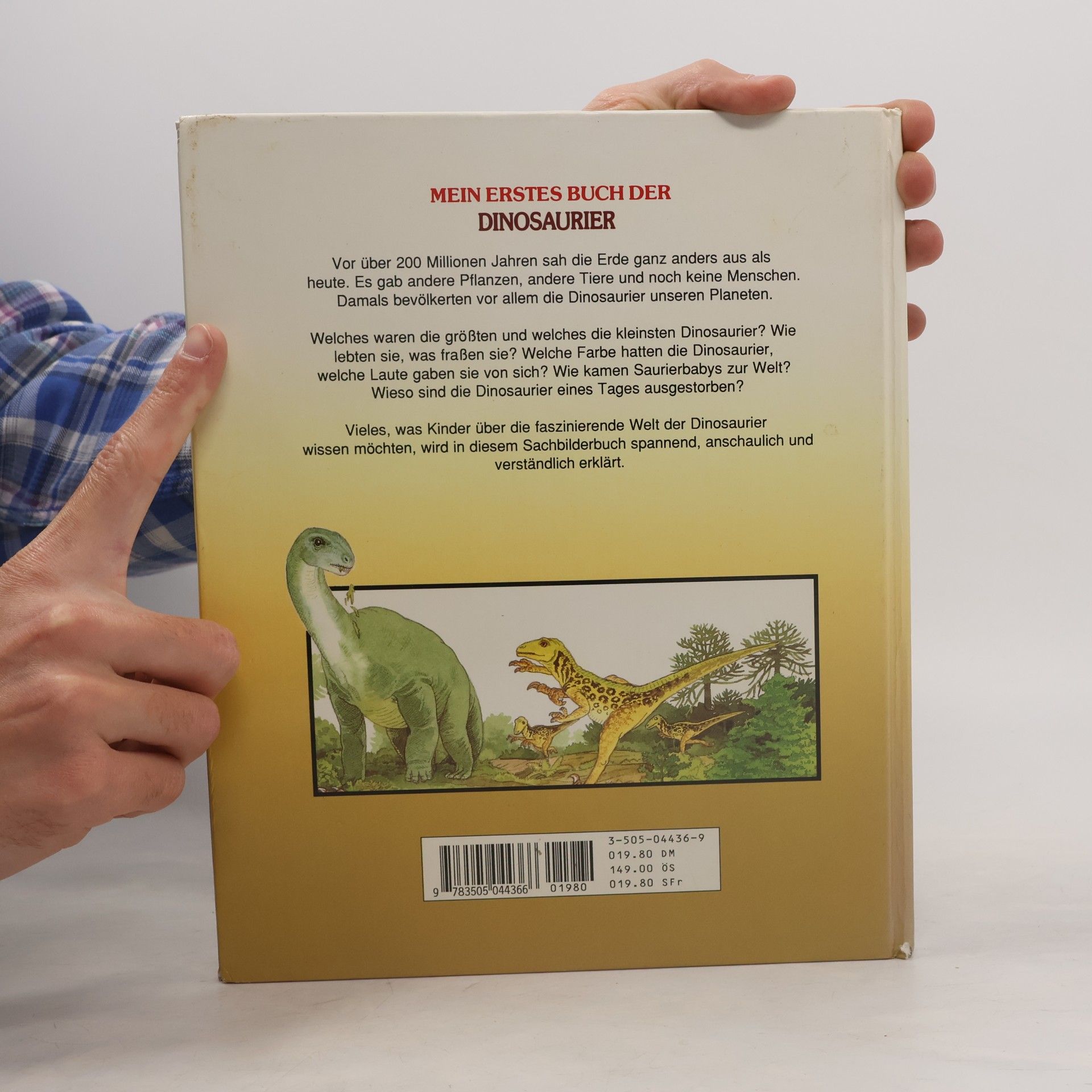 Kolektiv autorů Mein erstes Buch der Dinosaurier