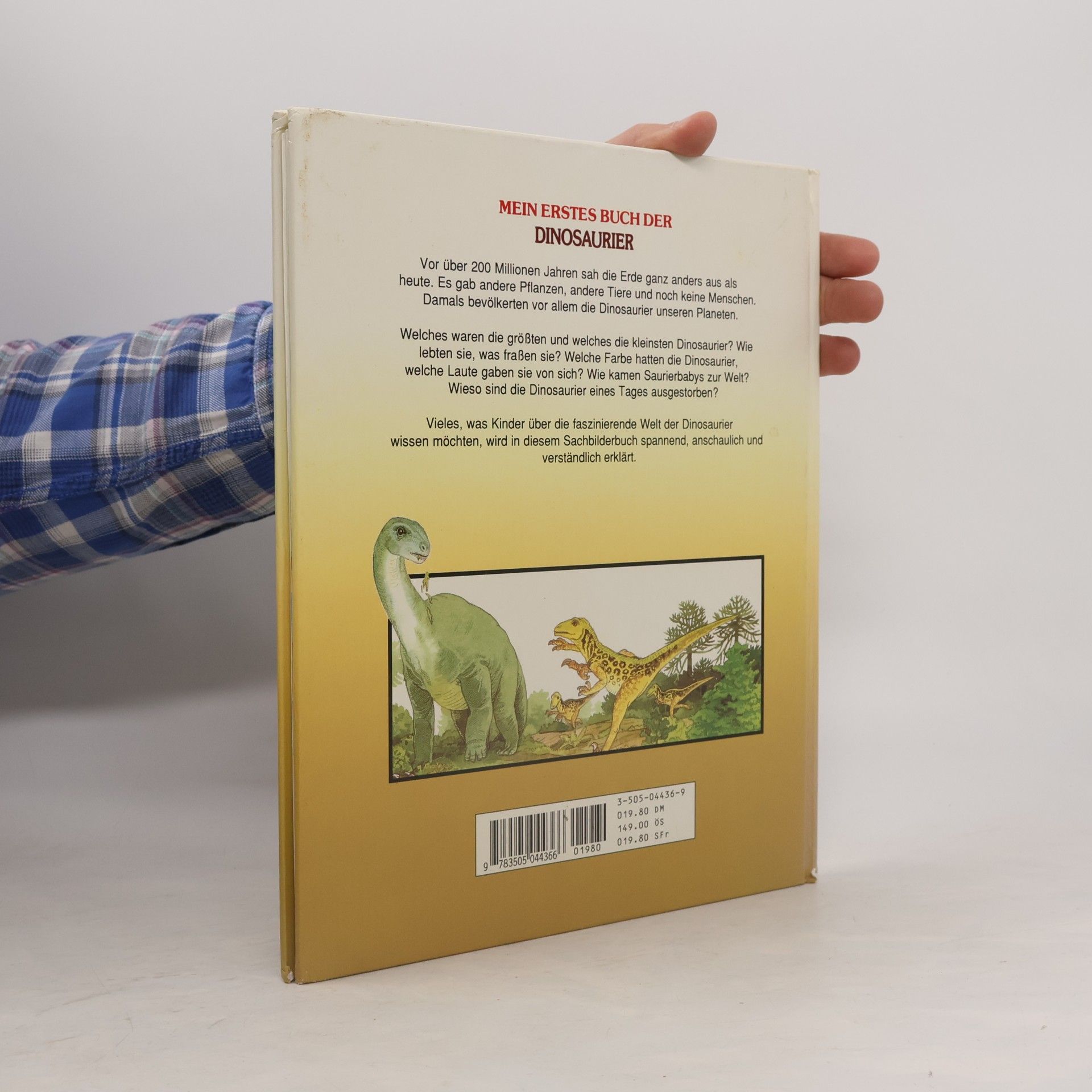 Kolektiv autorů Mein erstes Buch der Dinosaurier