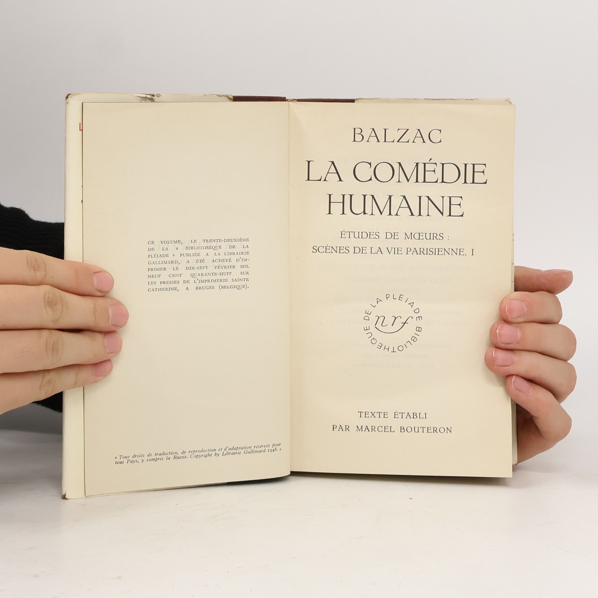 Honoré de Balzac La Comédie Humaine V
