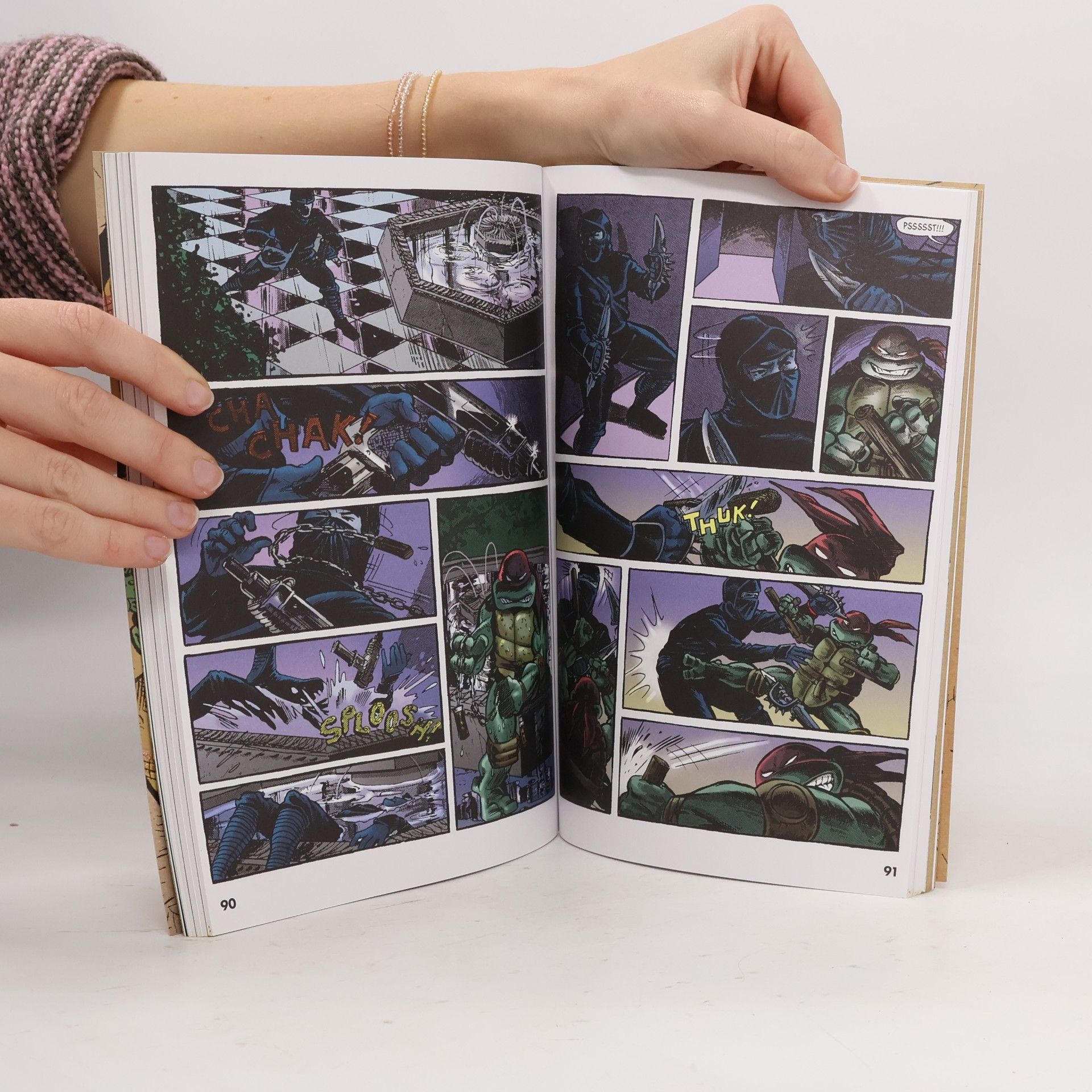 Kevin B. Eastman Želvy Ninja: Menu číslo 3