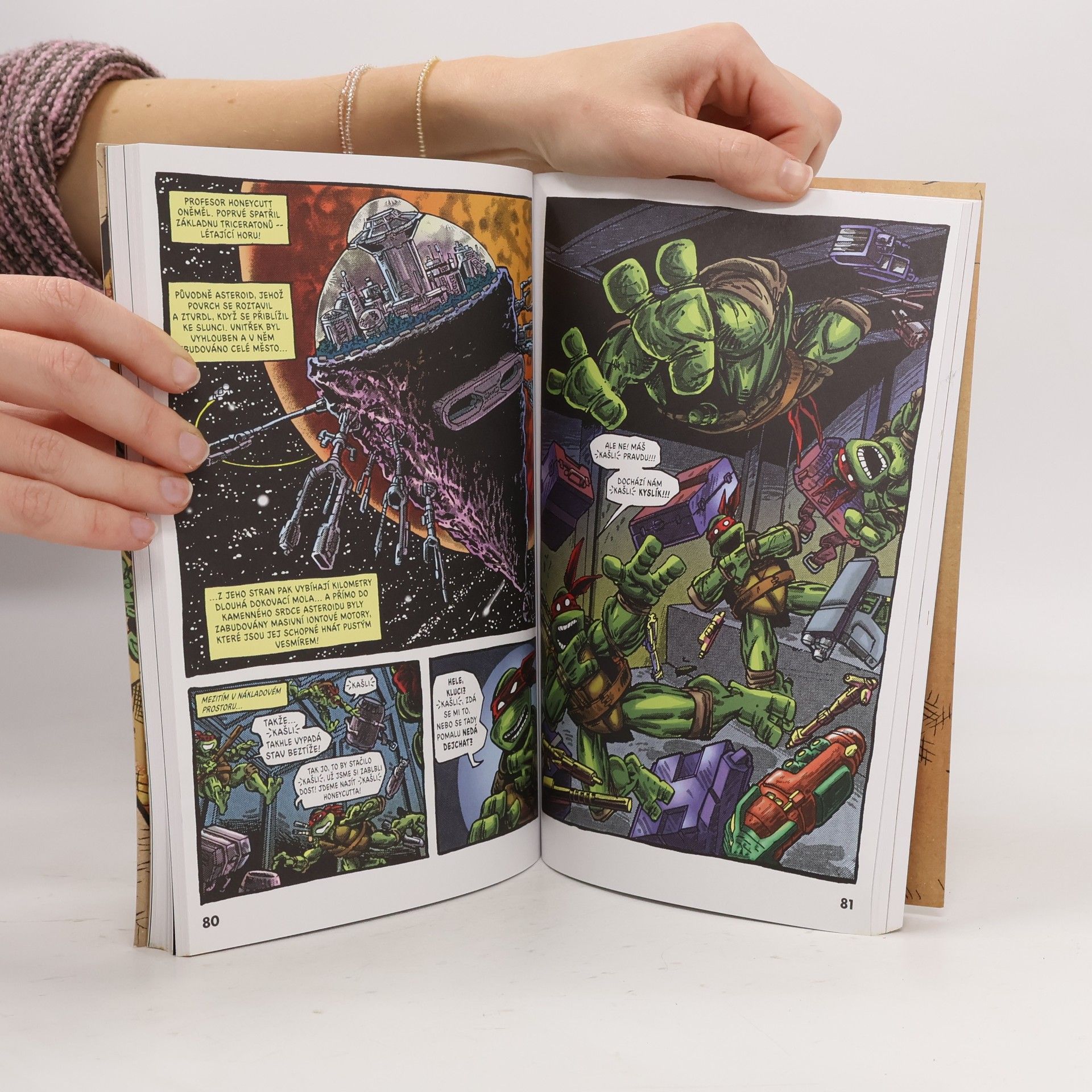 Kevin B. Eastman Želvy Ninja Eastmana a Lairda. Menu číslo 2