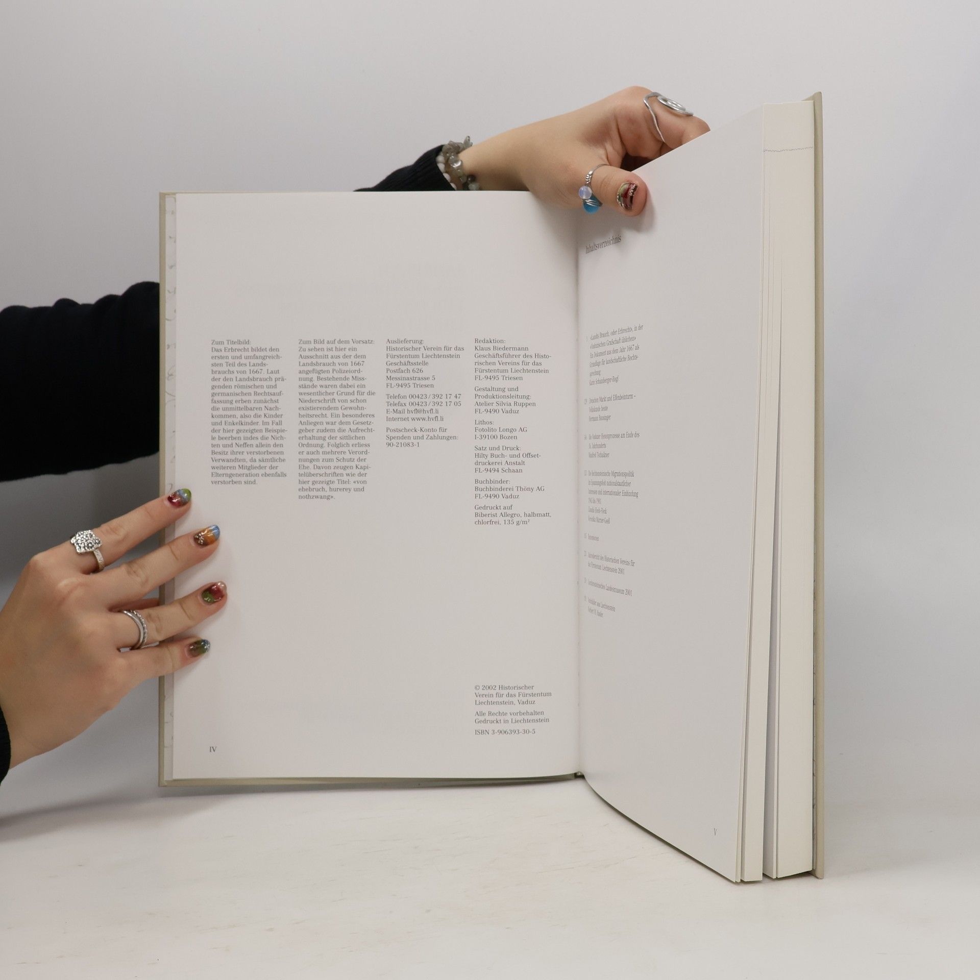 Jahrbuch des Historischen Vereins für das Fürstentum Liechtenstein