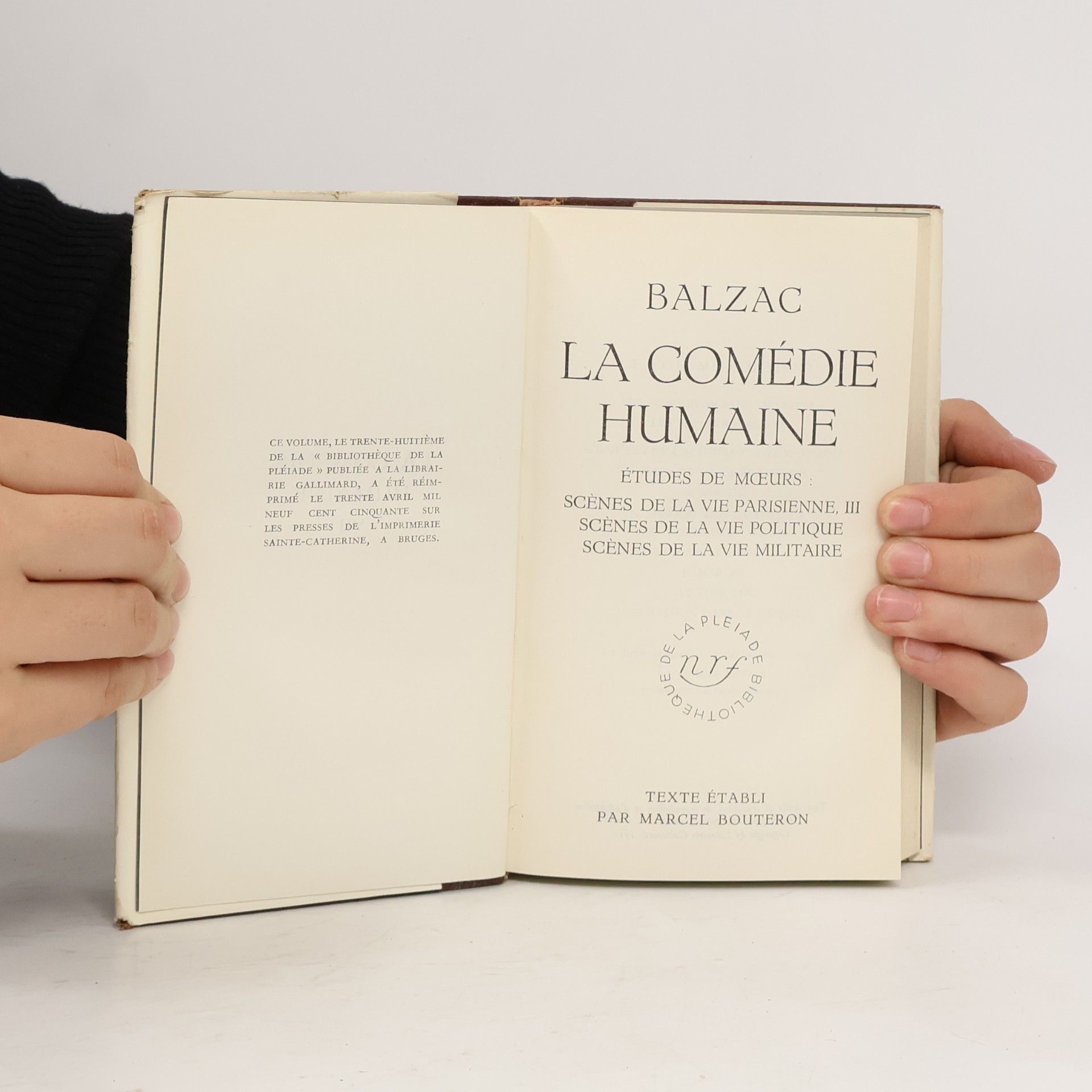 Balzac La Comédie humaine VII