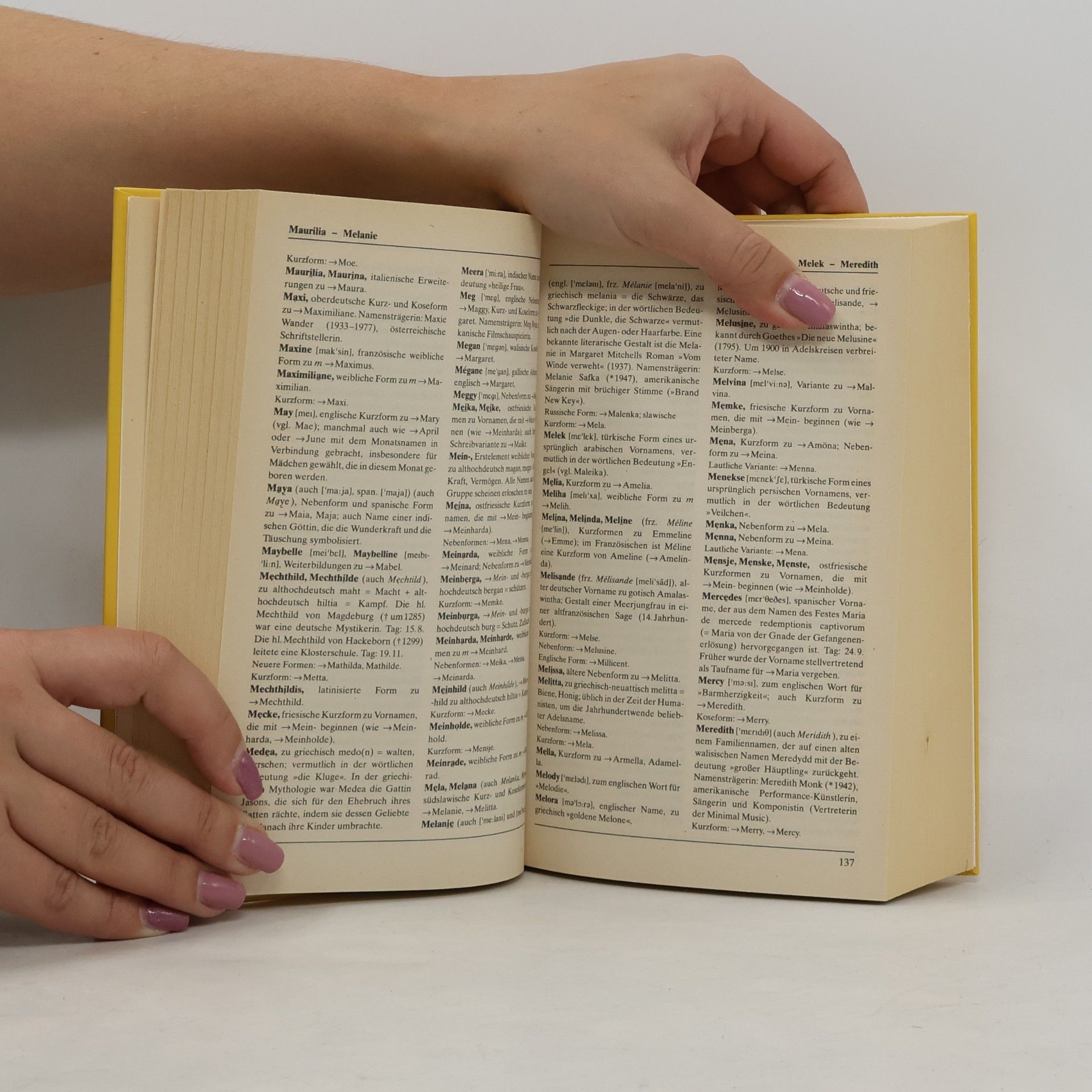 Margit Eberhard Wabnitz Knaurs Buch der Vornamen