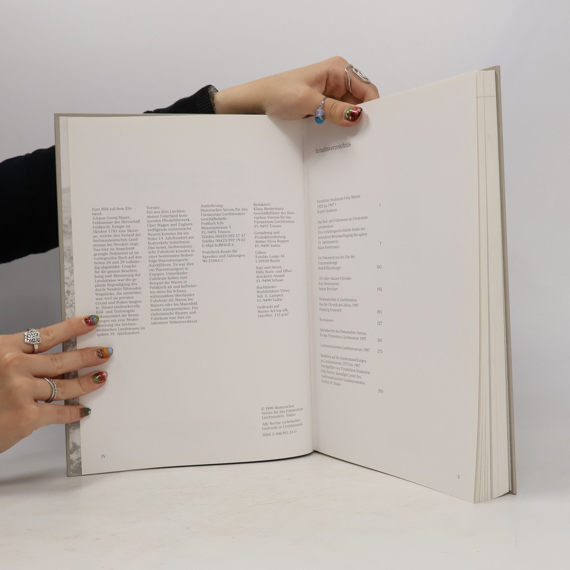 Jahrbuch des Historischen Vereins für das Fürstentum Liechtenstein