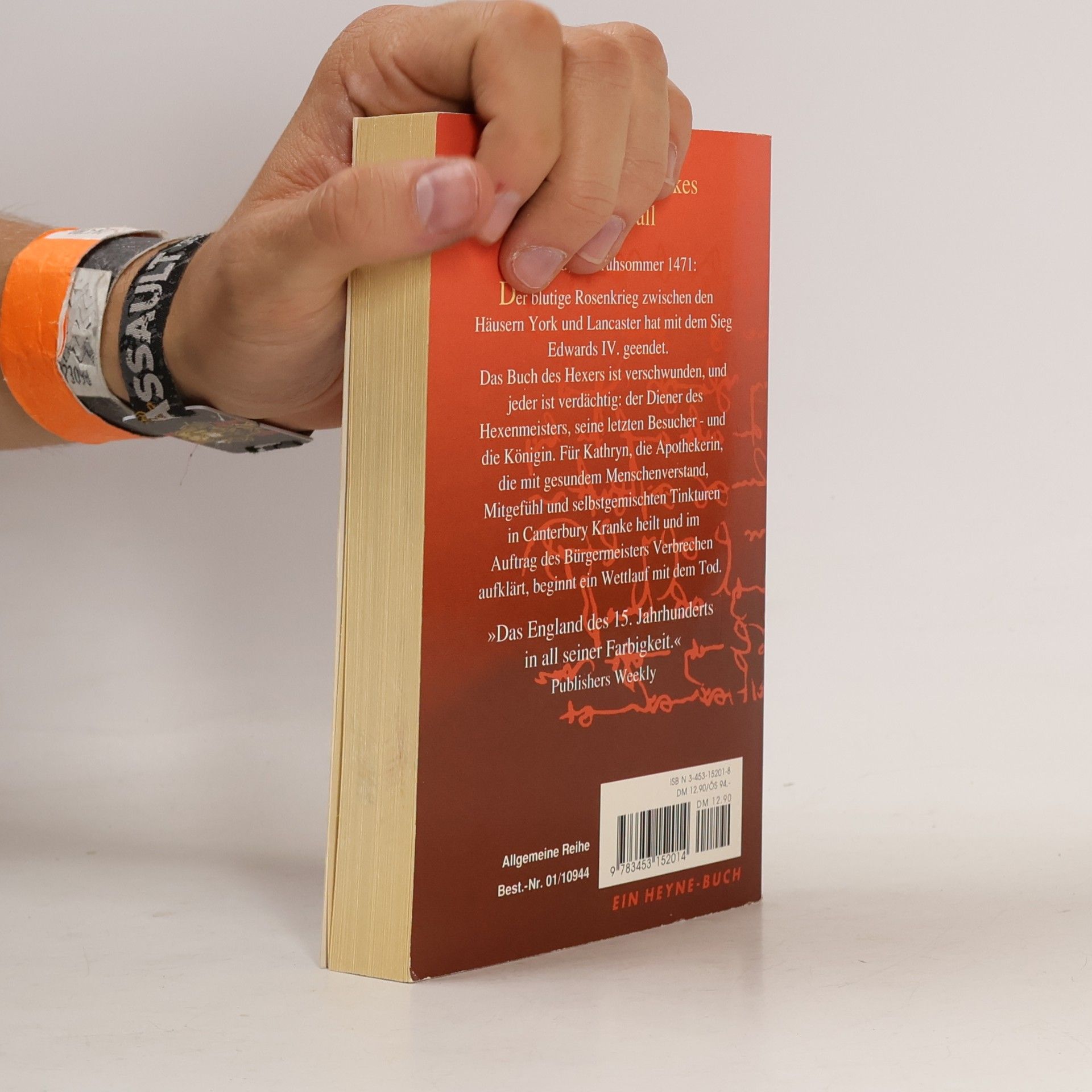 Paul C. Doherty Die Heilerin von Canterbury und das Buch des Hexers