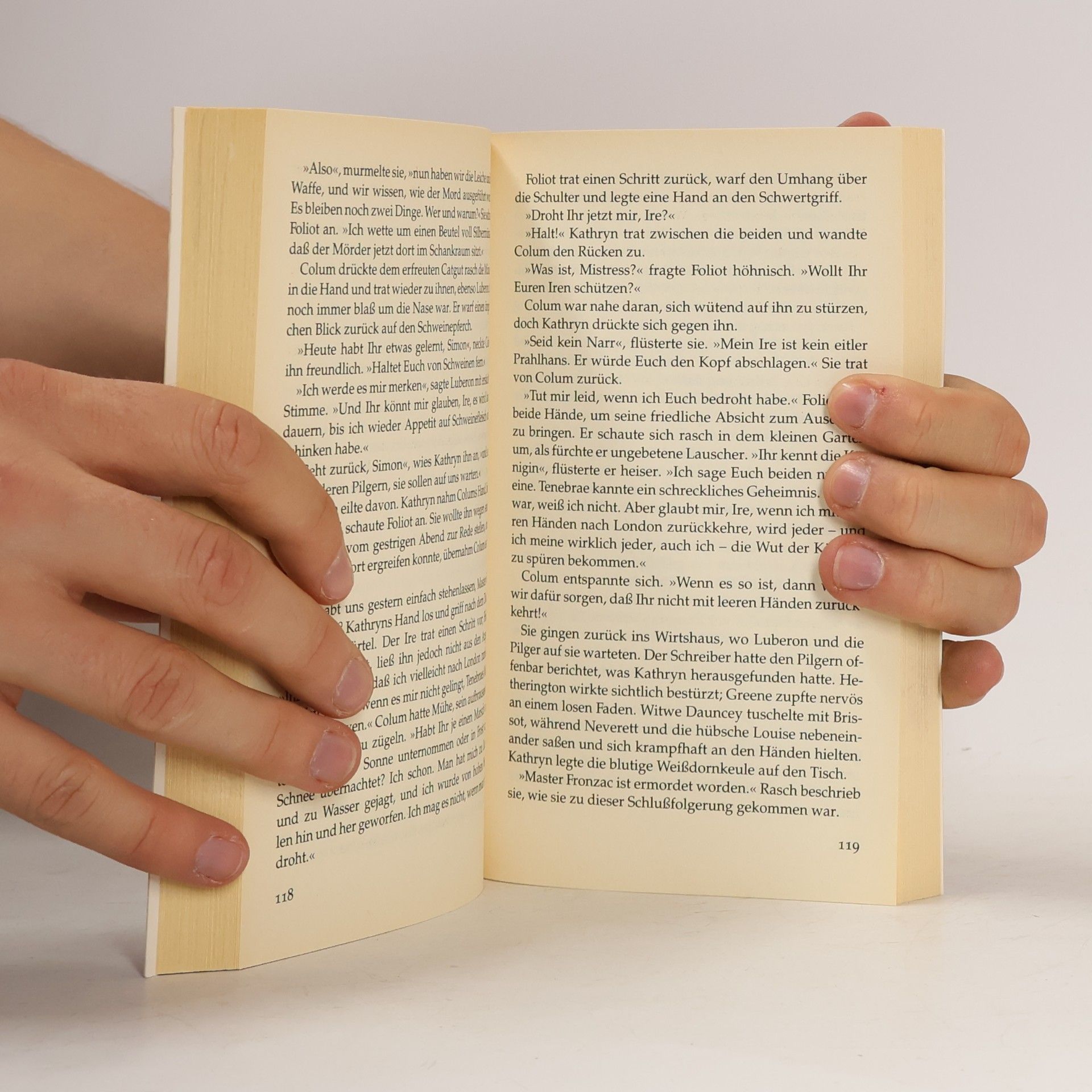 Paul C. Doherty Die Heilerin von Canterbury und das Buch des Hexers