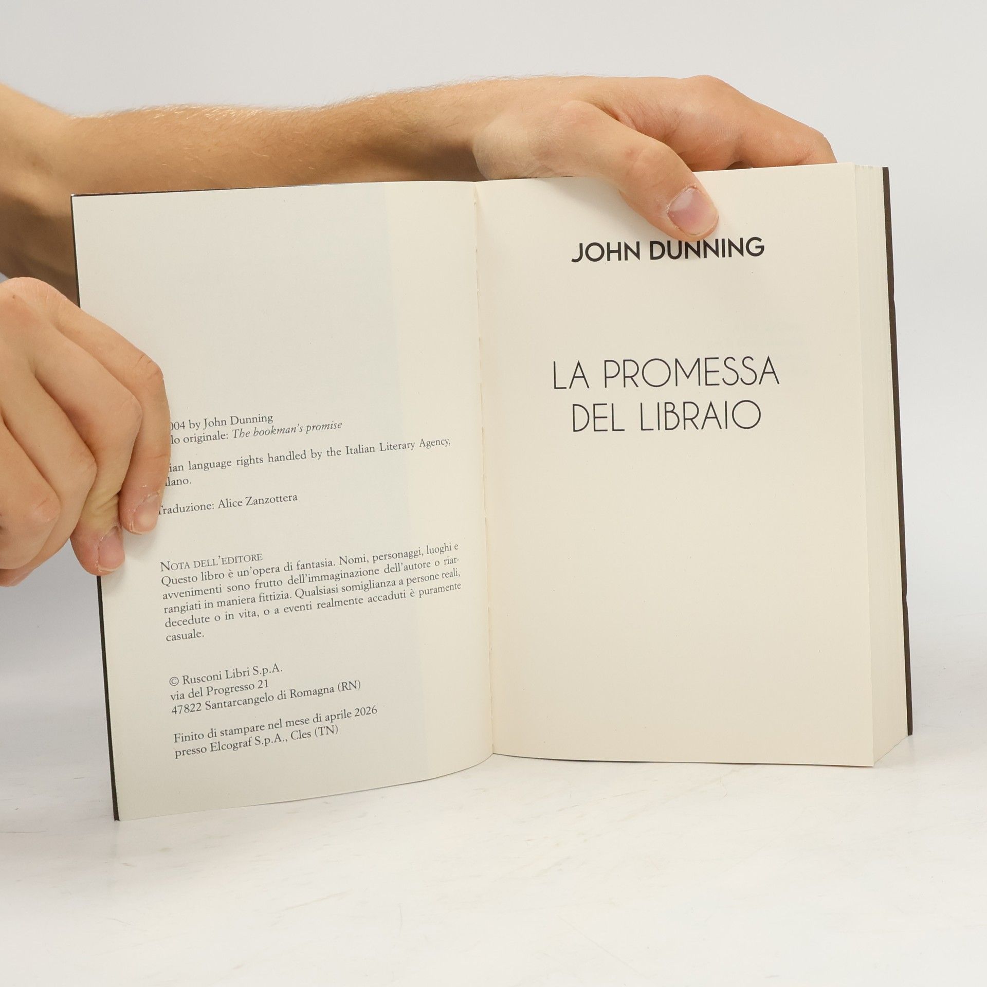 John Dunning Gialli e romance tascabili: La promessa del libraio. Nuova ediz.