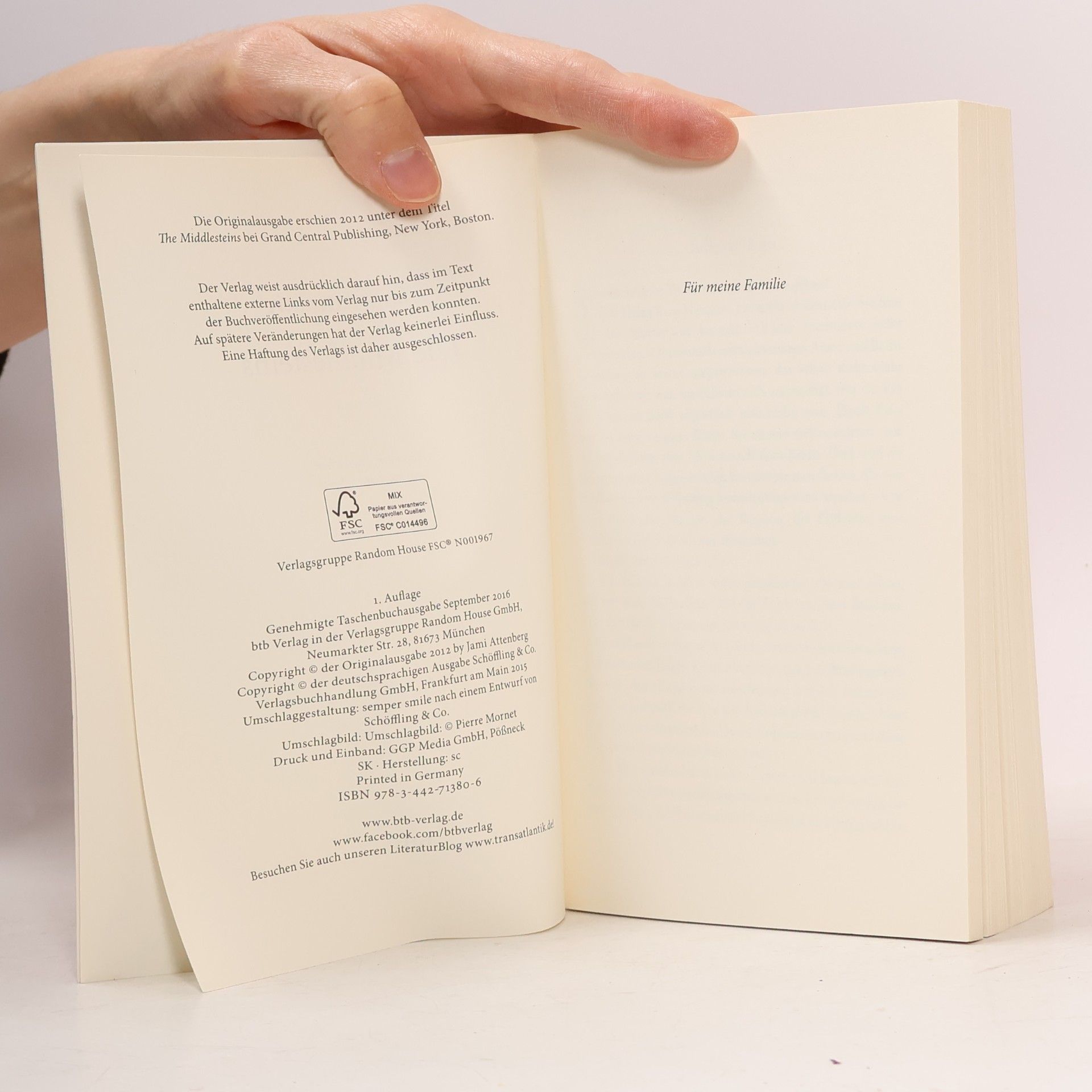 Jami Attenberg Die Middlesteins