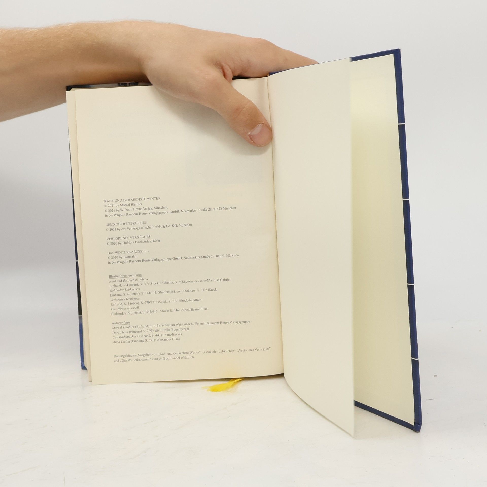 Marcel Häußler Reader's-Digest-Auswahlbücher: Kant und der sechste Winter; Geld oder Lebkuchen; Verlorenes Vermègues; Das Winter-karussell
