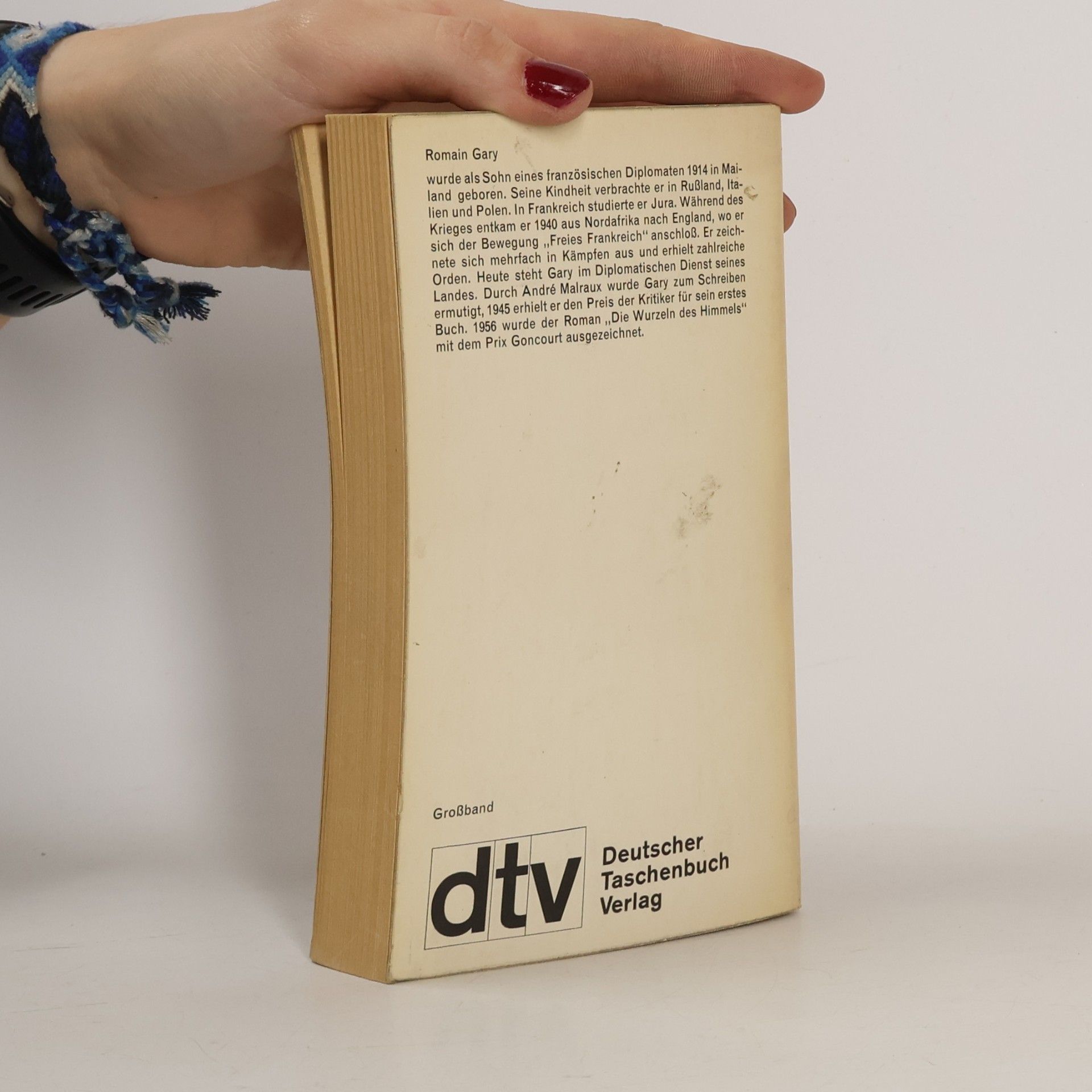 Romain Gary Die Wurzeln des Himmels