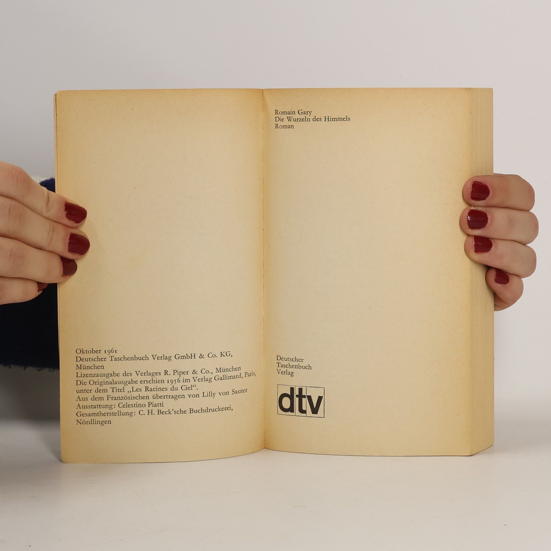 Romain Gary Die Wurzeln des Himmels