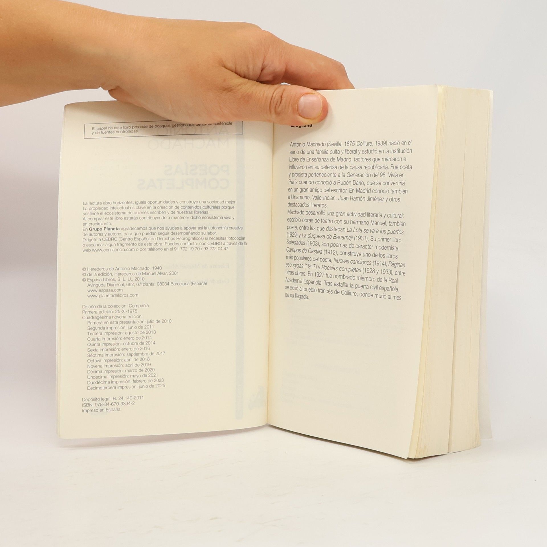 Antonio Machado Poesias completas