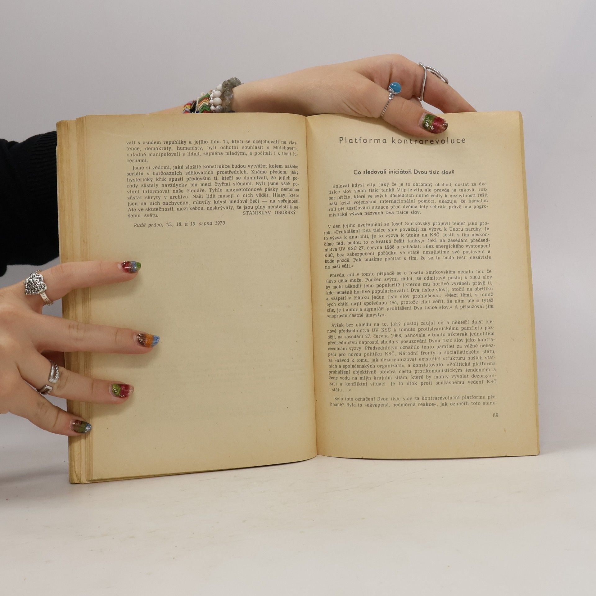 Various authors Fakta nelze zamlčet III., Svědectví lidí a dokumentů