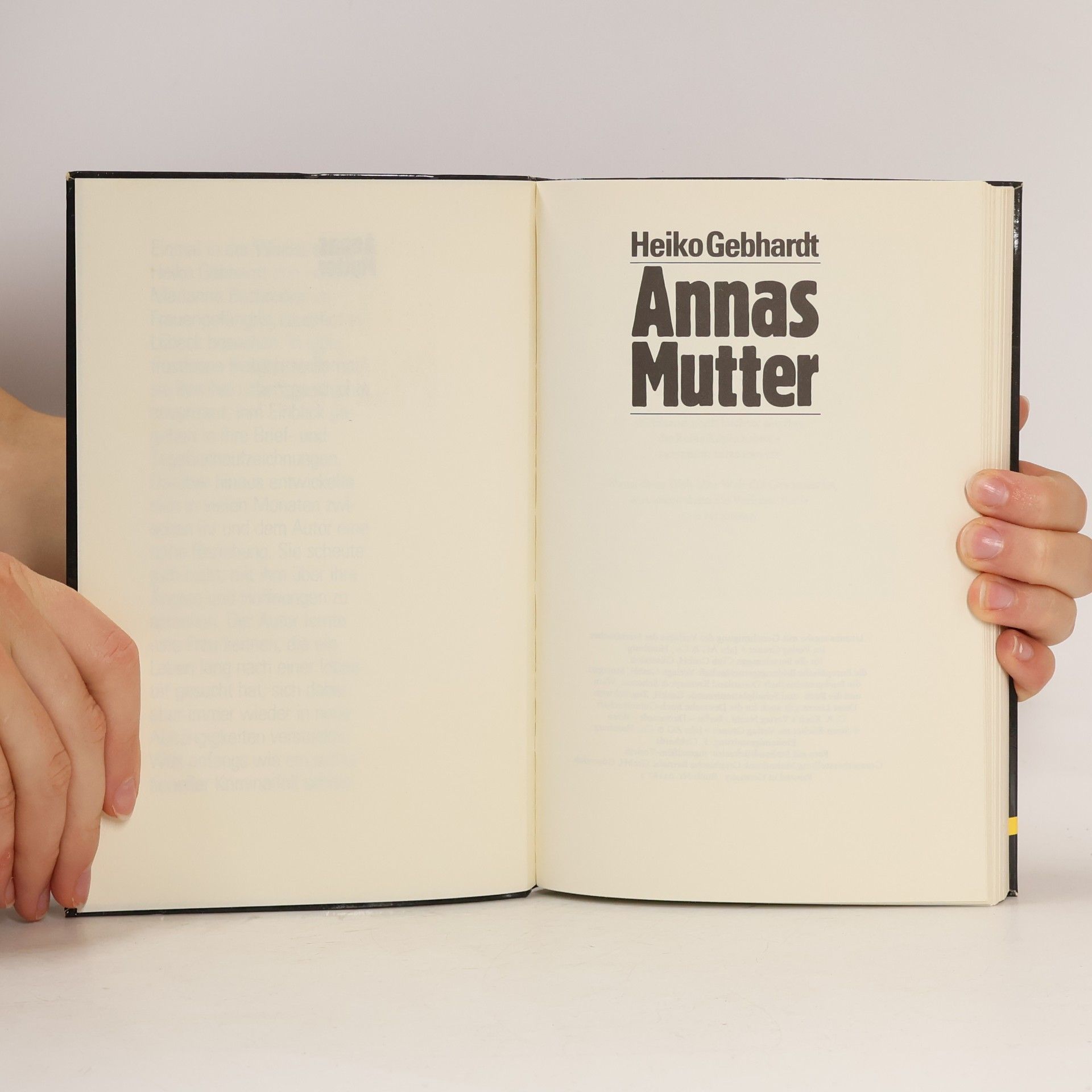 Heiko Gebhardt Annas Mutter