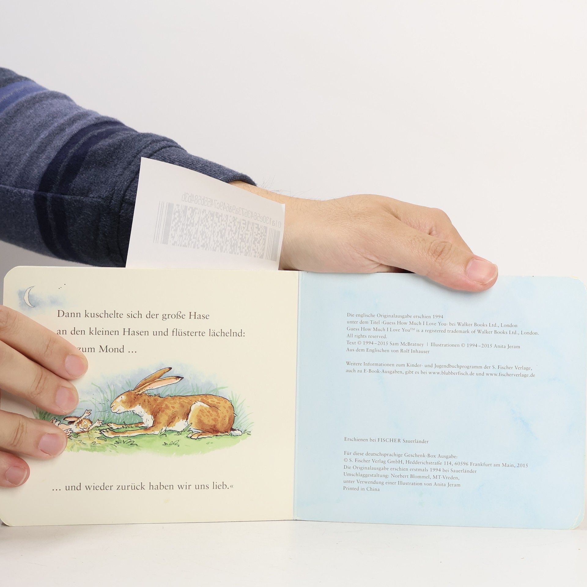 Anita Jeram Weisst du eigentlich, wie lieb ich dich hab?