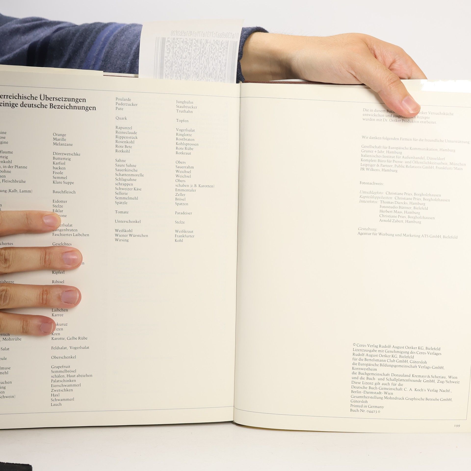 Autorenkollektiv Dr. Oetker Küchen-Bibliothek 3. Kartoffeln, Reis, Nudeln, Gemüse, Salate