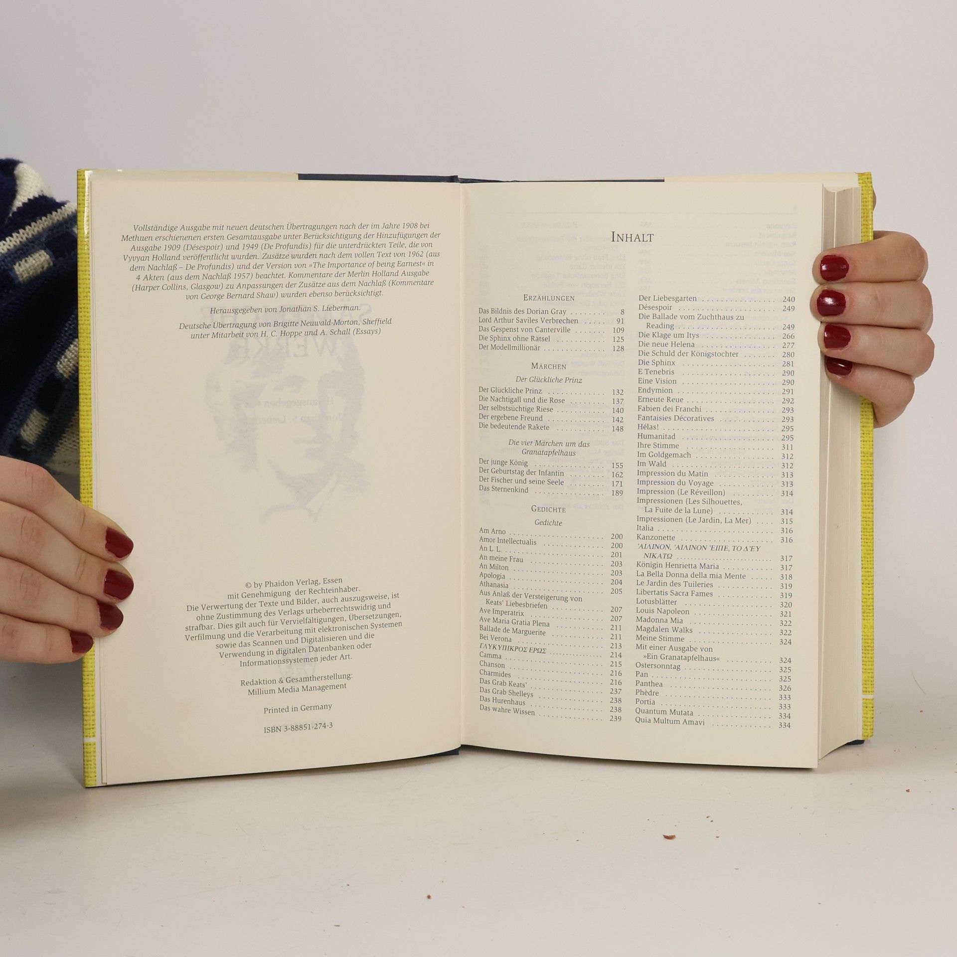 Oscar Wilde Sämtliche Werke