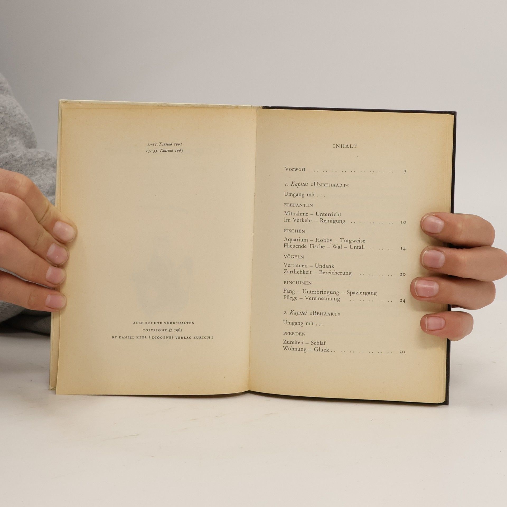 Loriot Umgang mit Tieren
