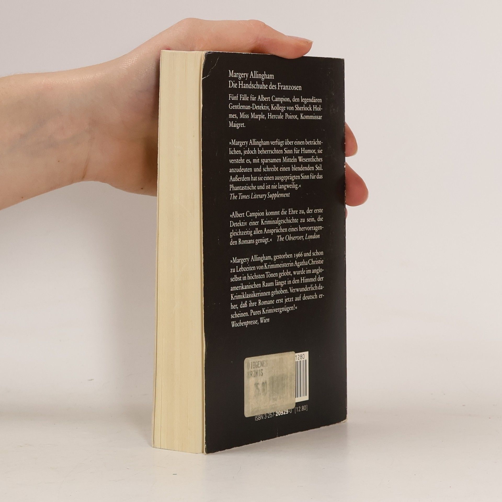 Margery Allingham Die Handschuhe des Franzosen