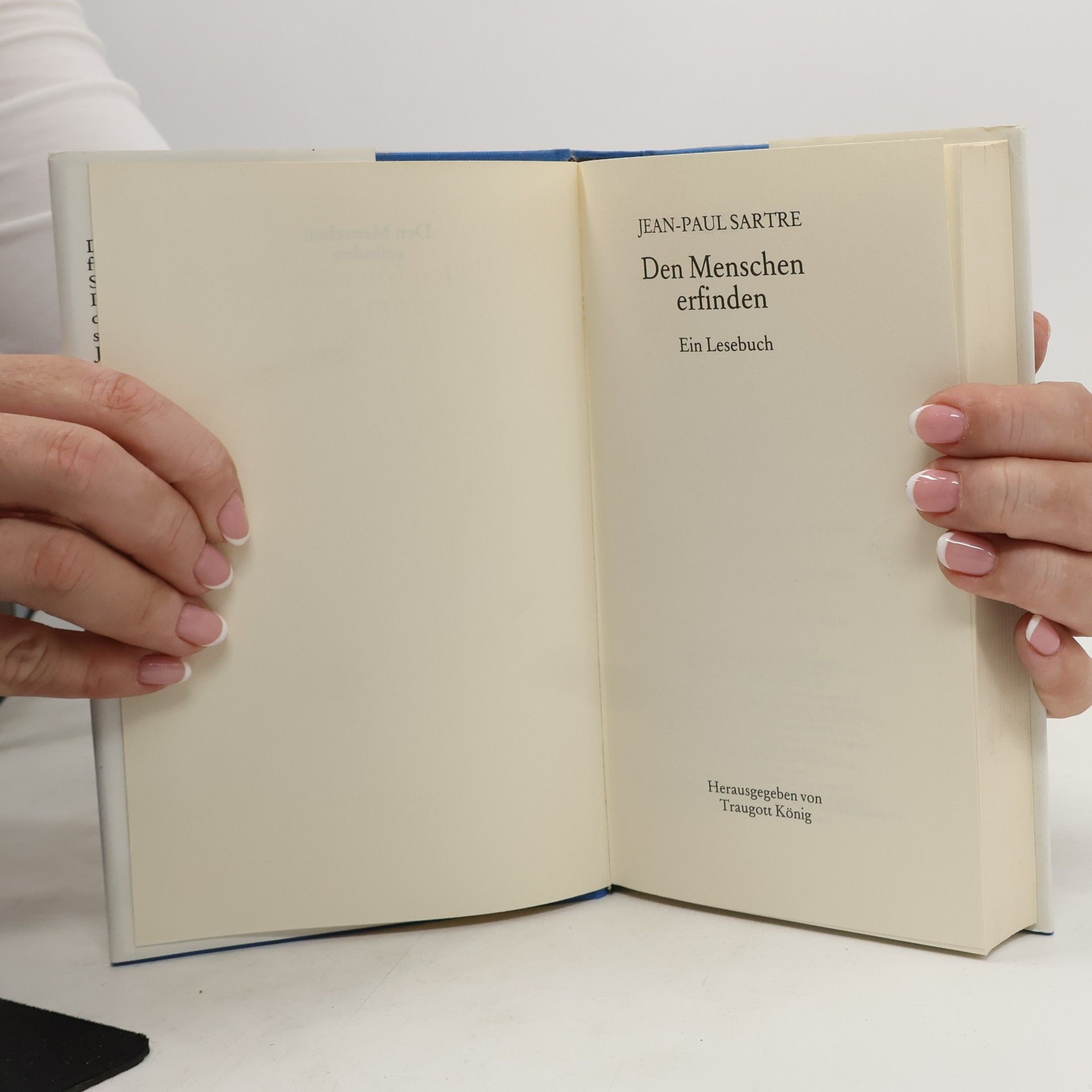 Jean-Paul Sartre Den Menschen erfinden