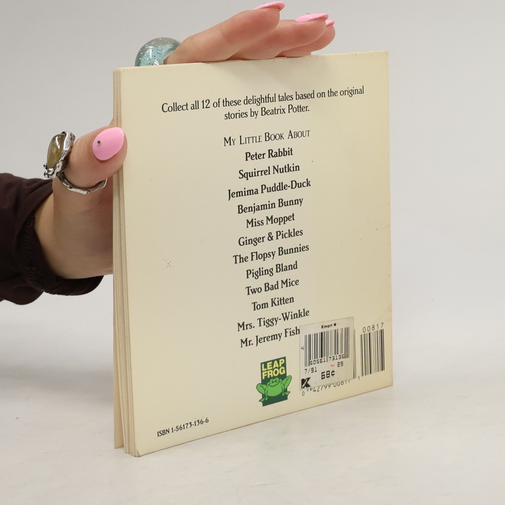 Beatrix Potter My Little Book About Squirrel Nutkin