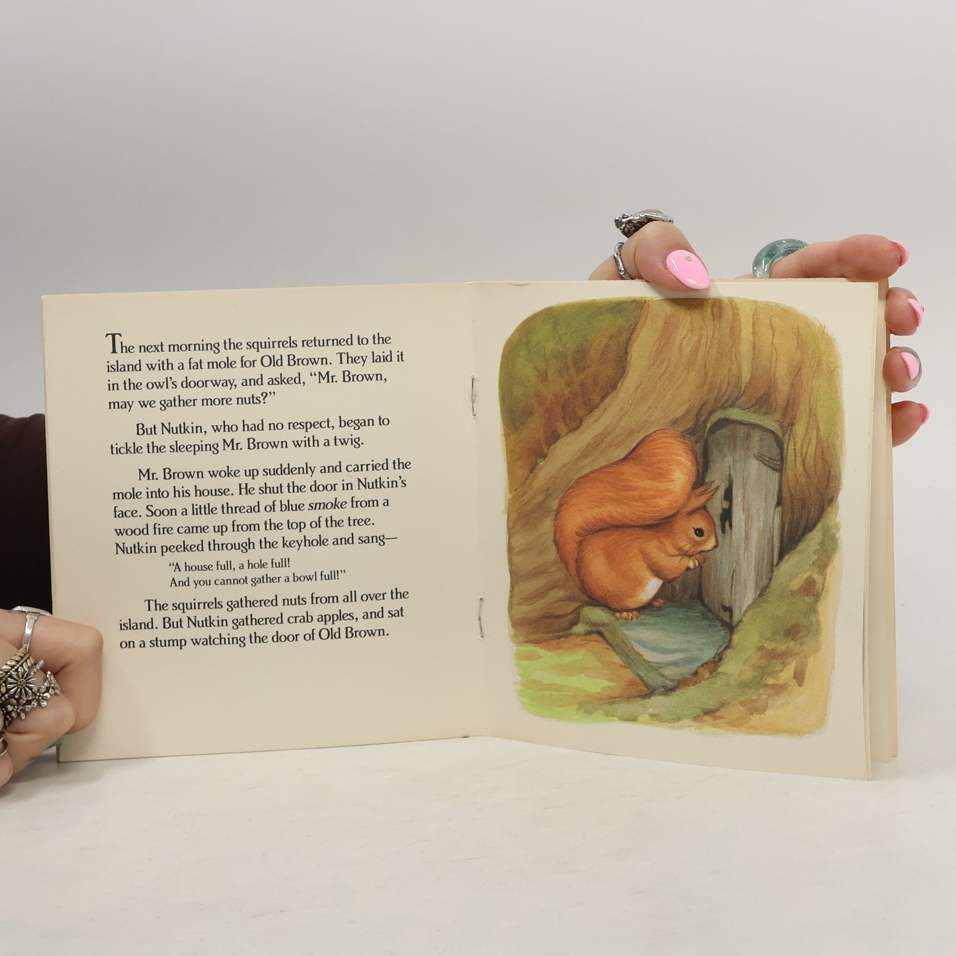 Beatrix Potter My Little Book About Squirrel Nutkin