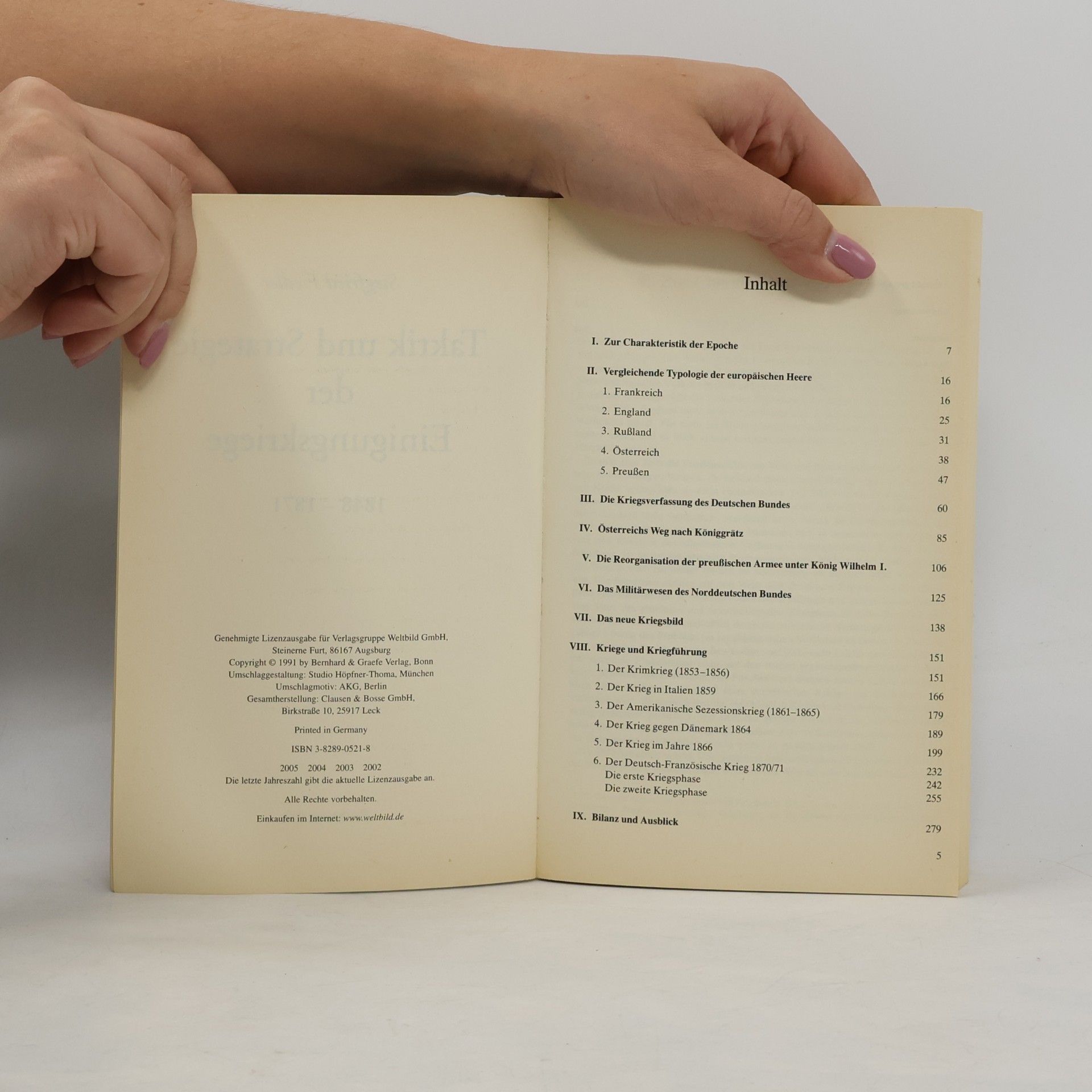 Georg Ortenburg Taktik und Strategie der Einigungskriege 1848-1871