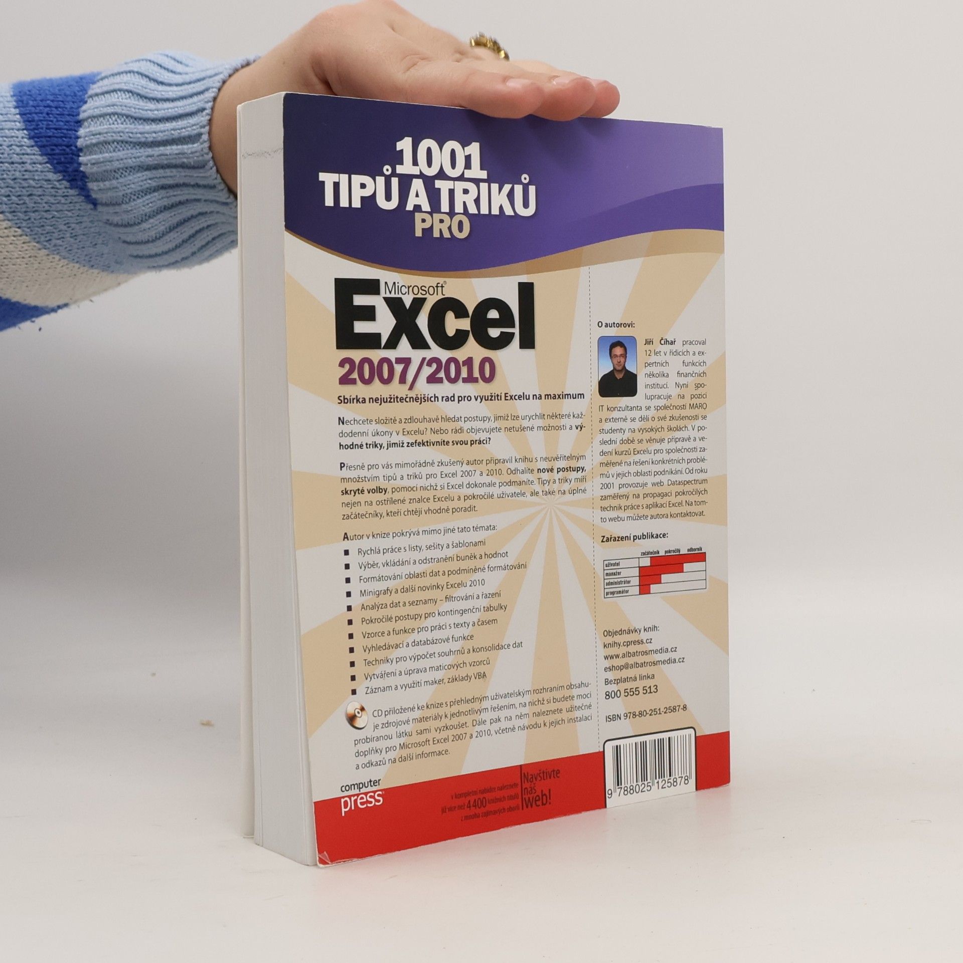 Jiří Čihař 1001 tipů a triků pro Microsoft Excel 2007/2010
