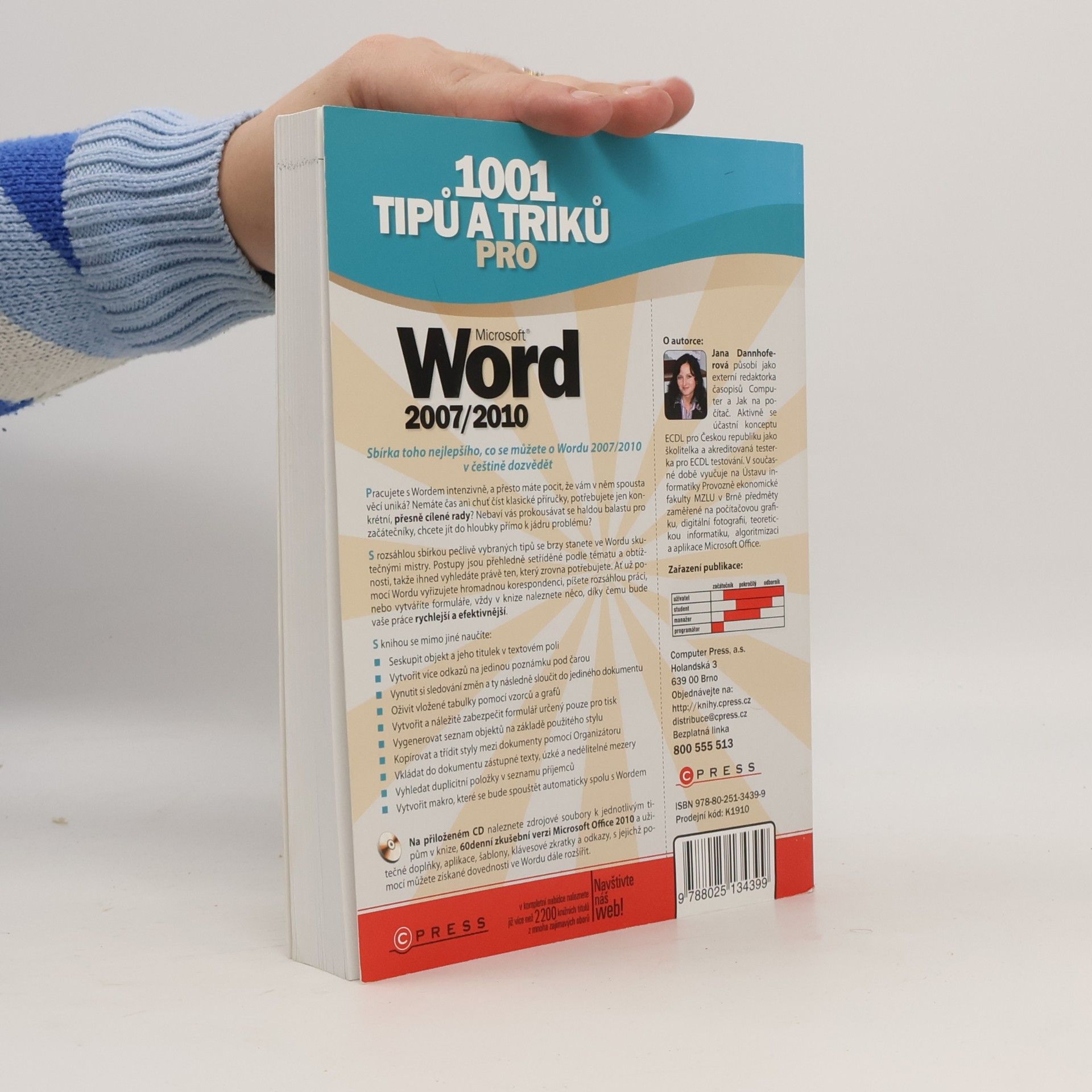 Jana Dannhoferová 1001 tipů a triků pro Microsoft Word 2007-2010