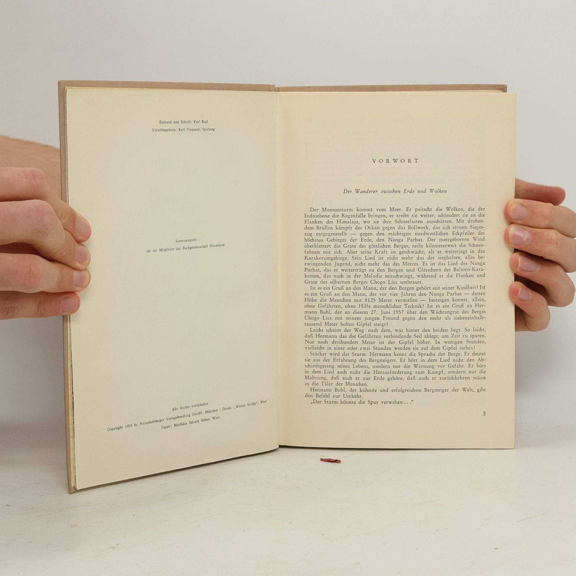 Hermann Buhl Achttausend drüber und drunter