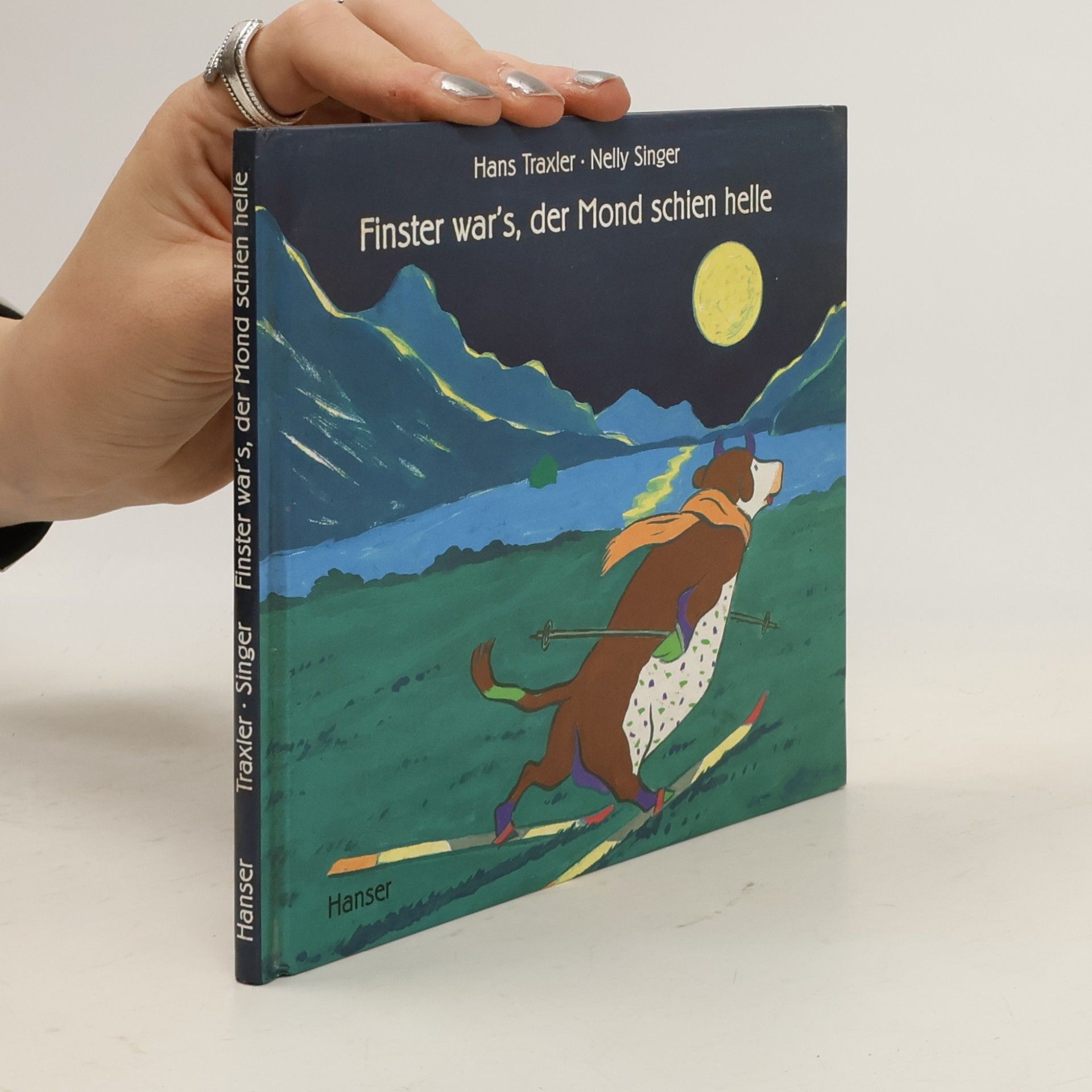 Hans Traxler Finster war's, der Mond schien helle