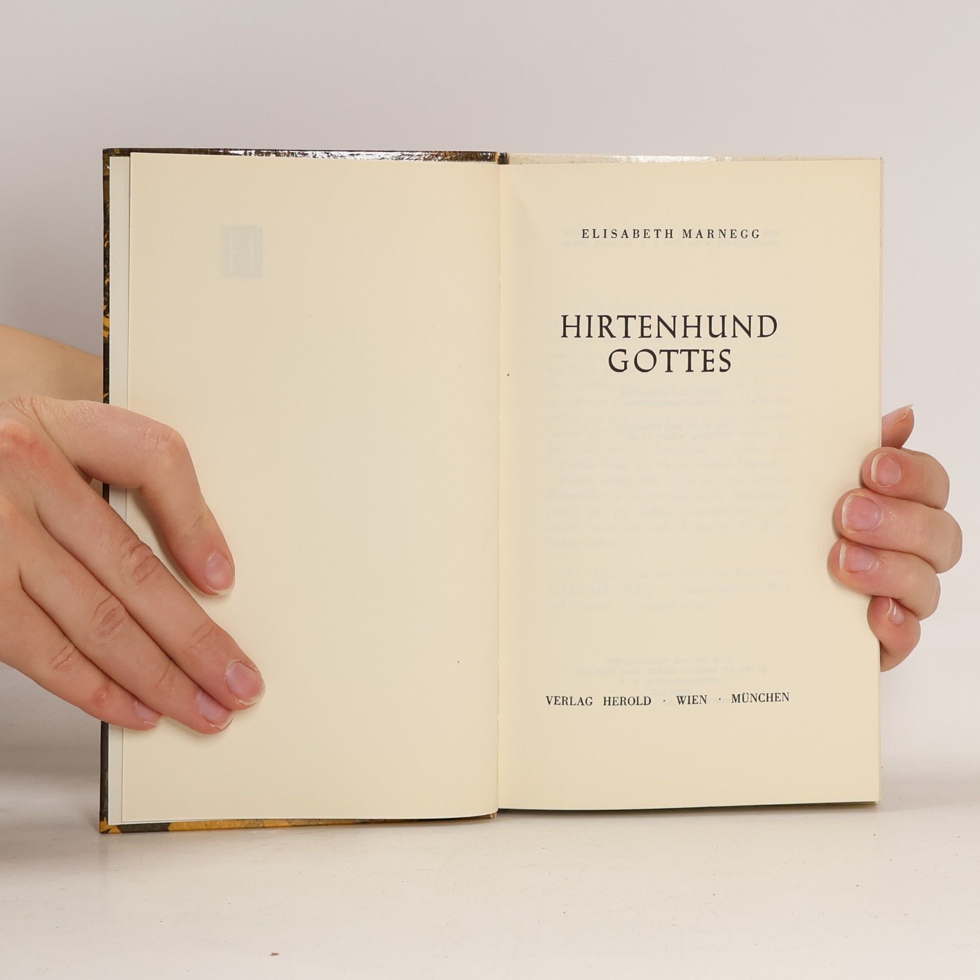 Elisabeth Marnegg Hirtenhund Gottes