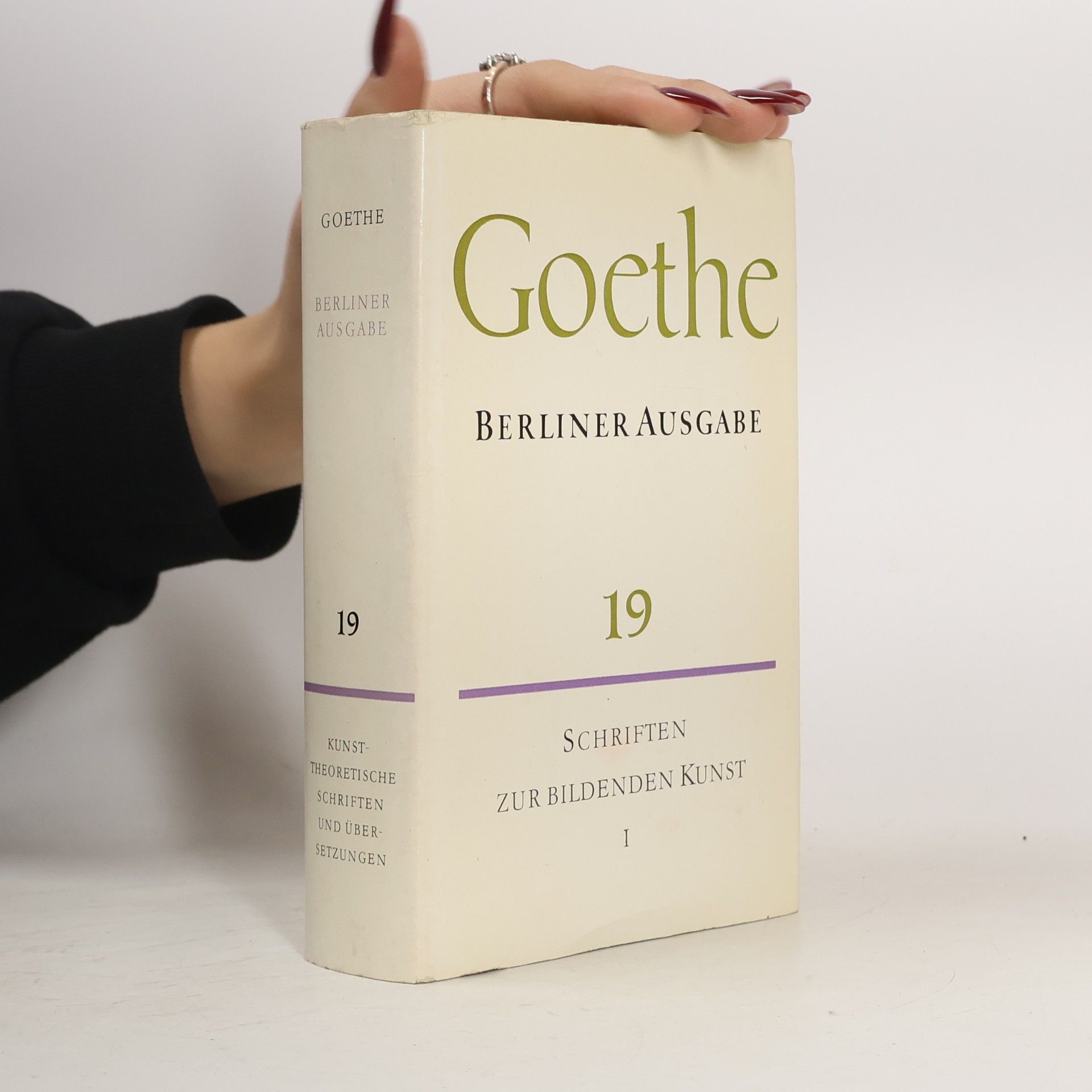 Schriften zur bildenden Kunst I