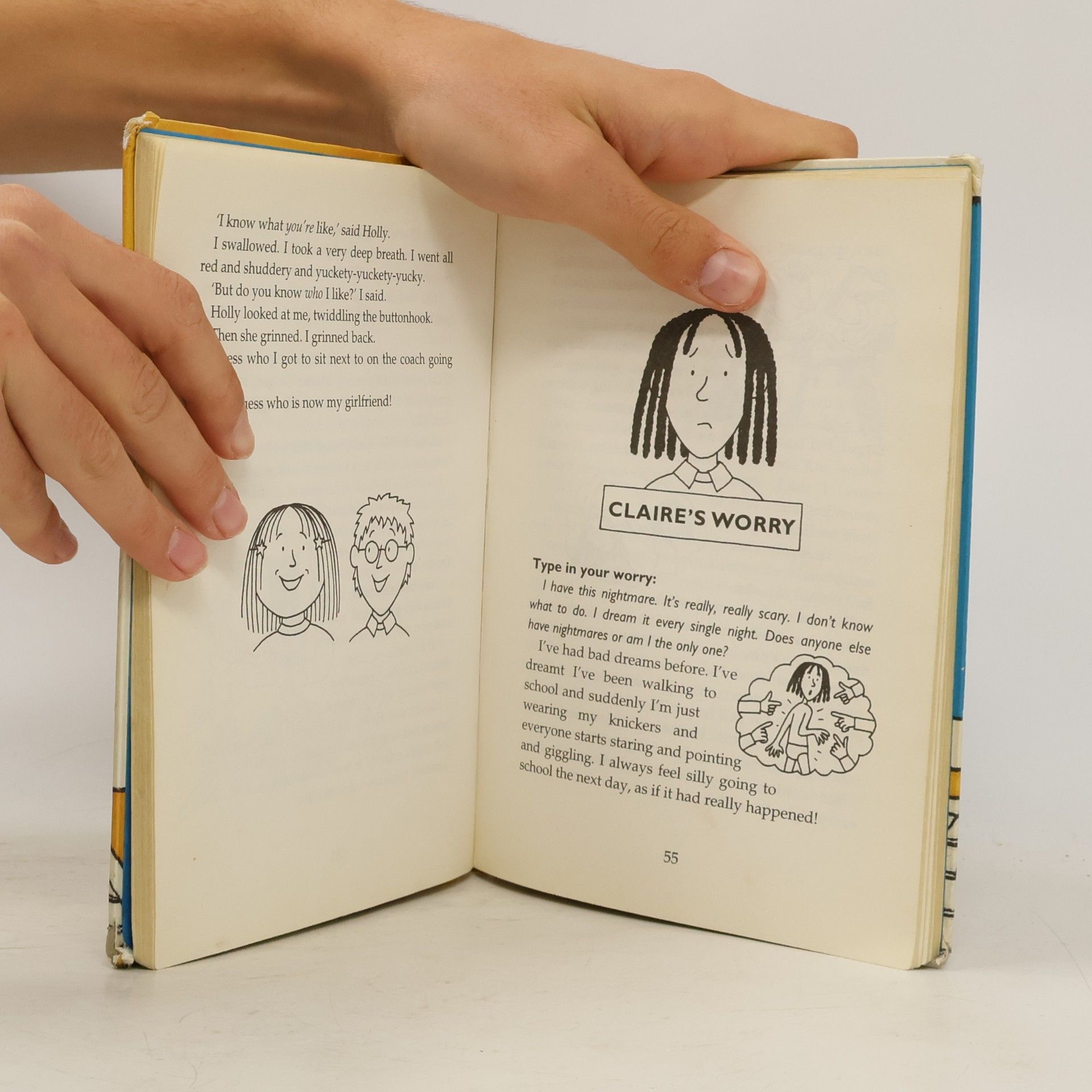 Jacqueline Wilson The worry website