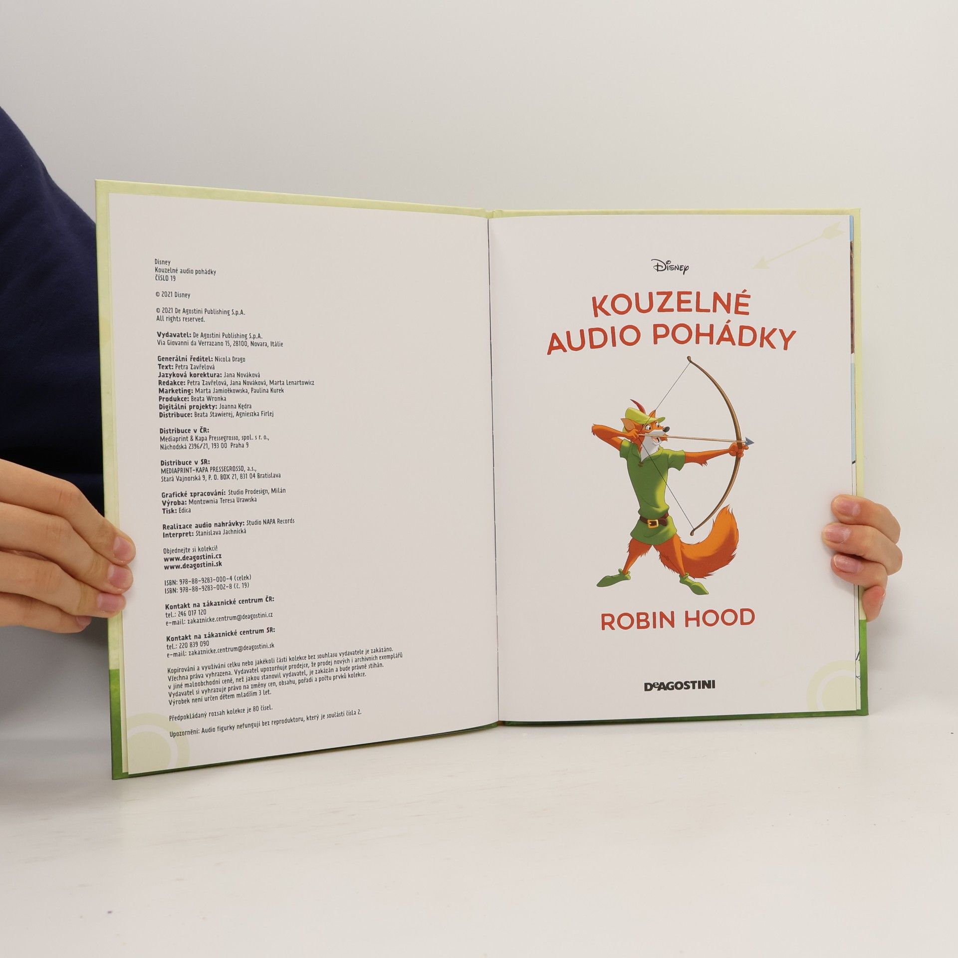 Various authors Kouzelné audio pohádky 19. Robin Hood