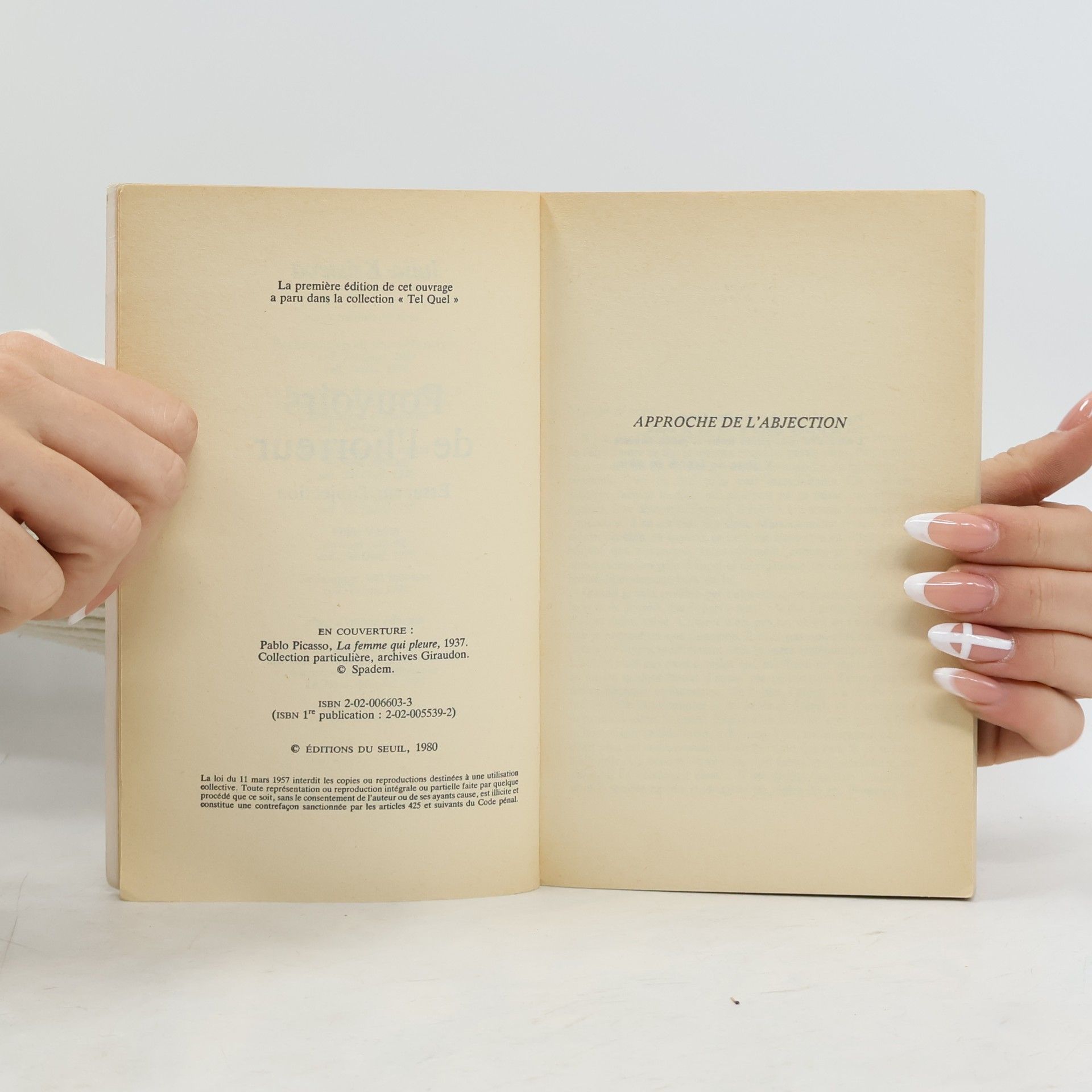 Julia Kristeva Pouvoirs de l'horreur