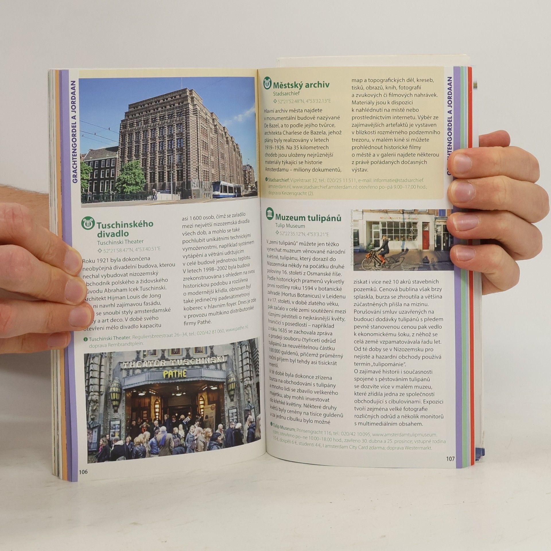 Marek Podhorský Amsterdam: průvodce městem (s mapou)