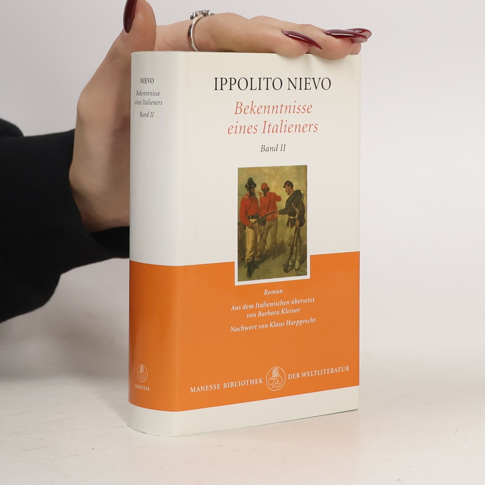 Ippolito Nievo Manesse Bibliothek der Weltliteratur - 2: Bekenntnisse eines Italieners