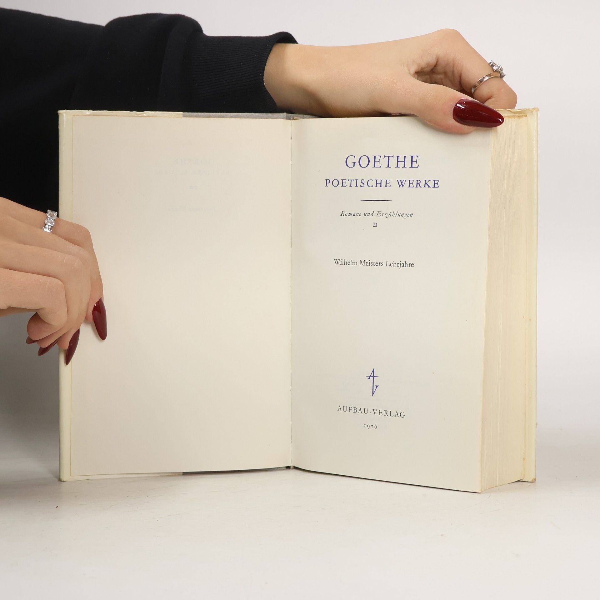 Johann Wolfgang von Goethe Berliner Ausgabe 10. Romane und Erzählungen II