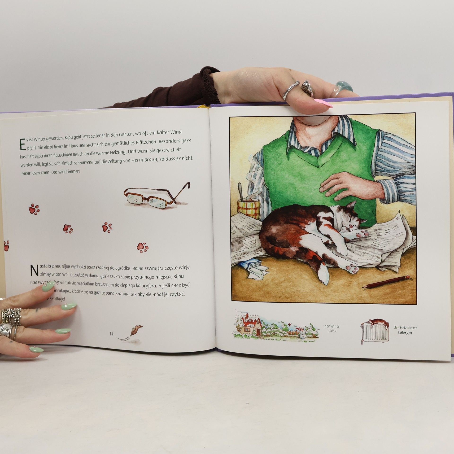 Ria Gersmeier BiLi - Zweisprachige Sachgeschichten für Kinder: Bijou, die Findelkatze