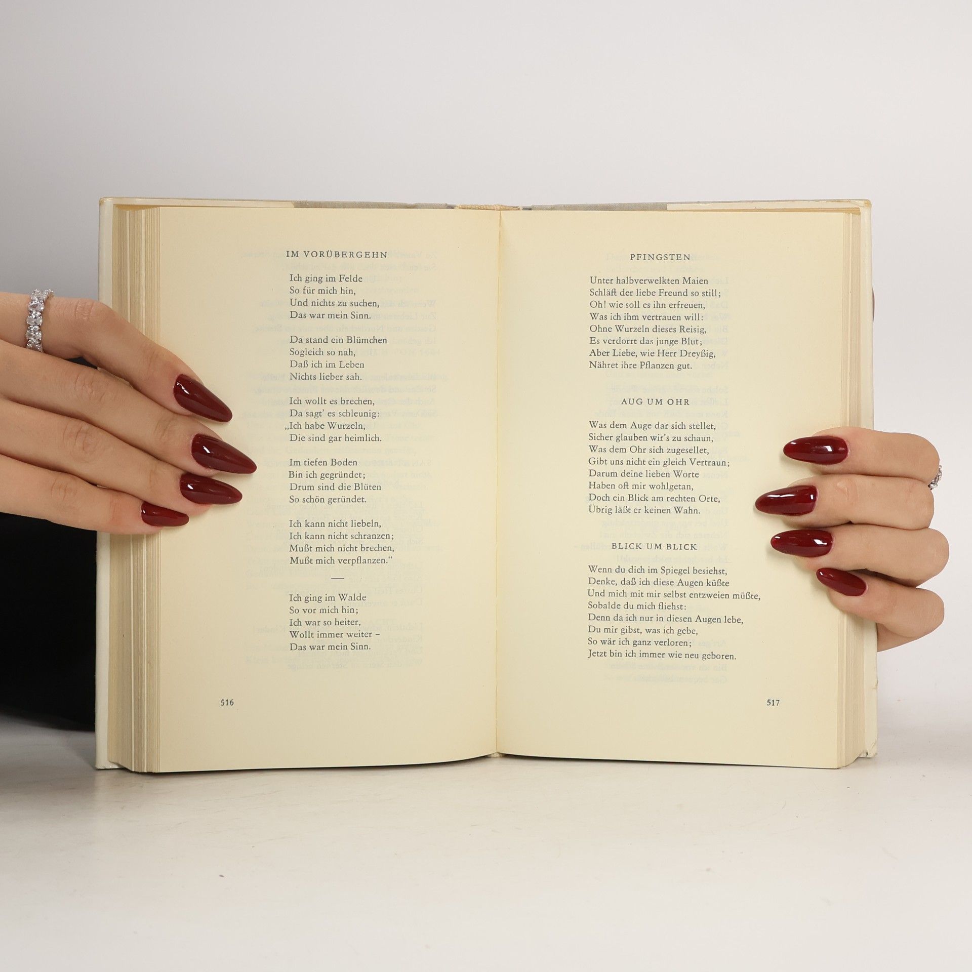 Goethe Gedichte und Singspiele I